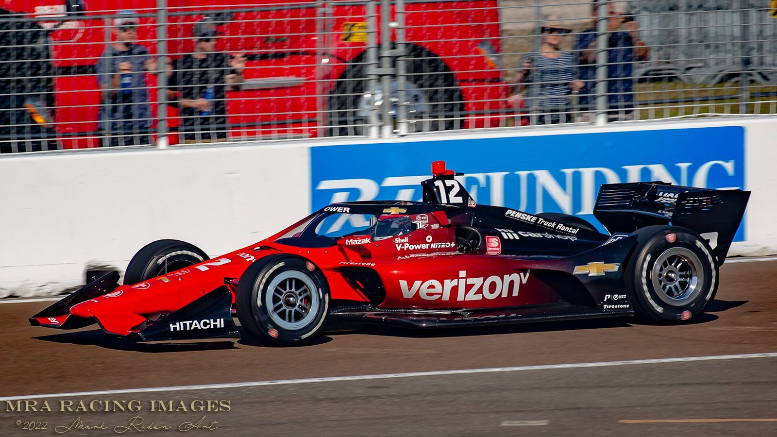 #12 Team Penske Chevrolet, driven by Will Power