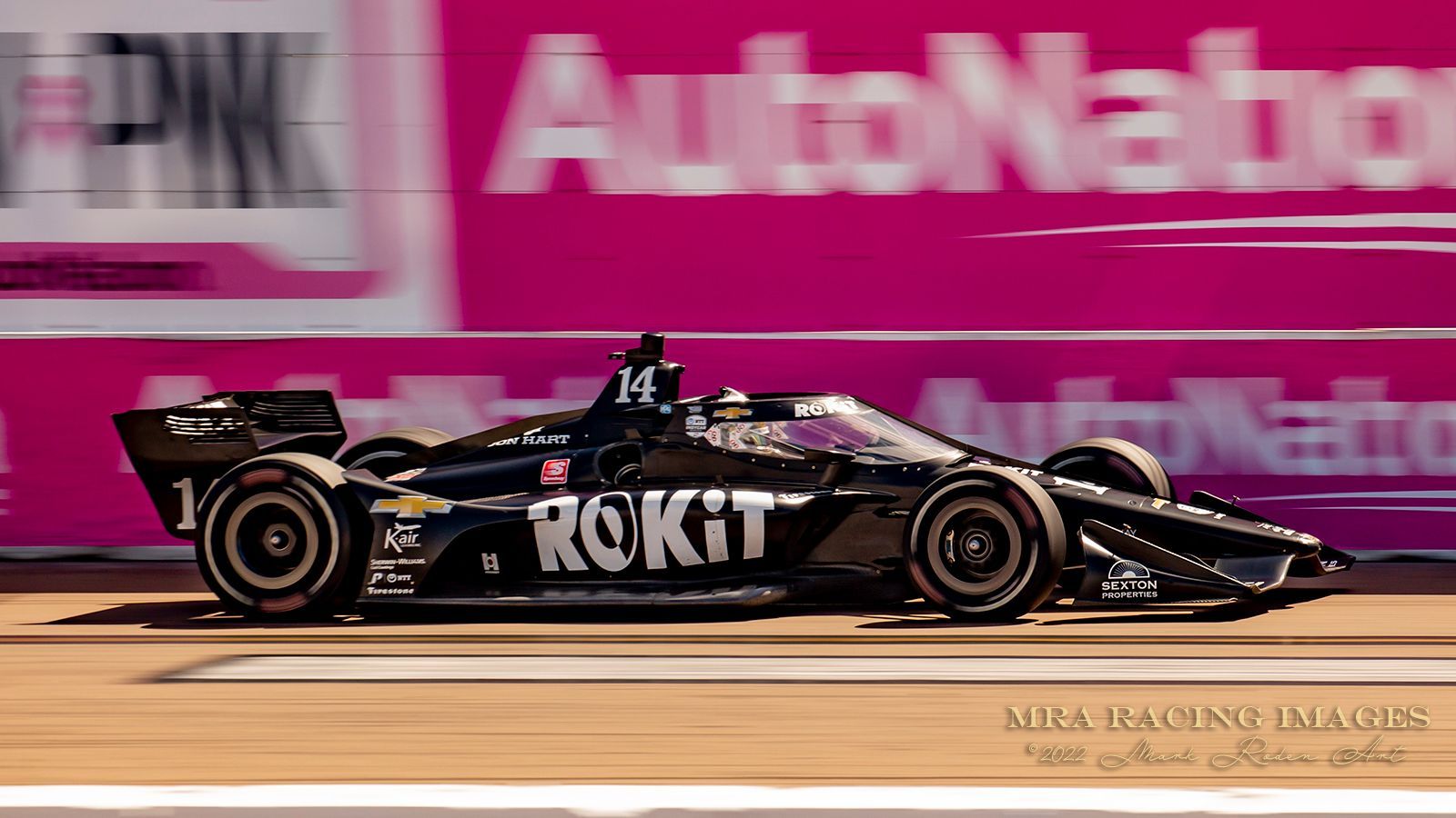 #14 AJ Foyt Racing Chevrolet driven by Santino Ferrucci