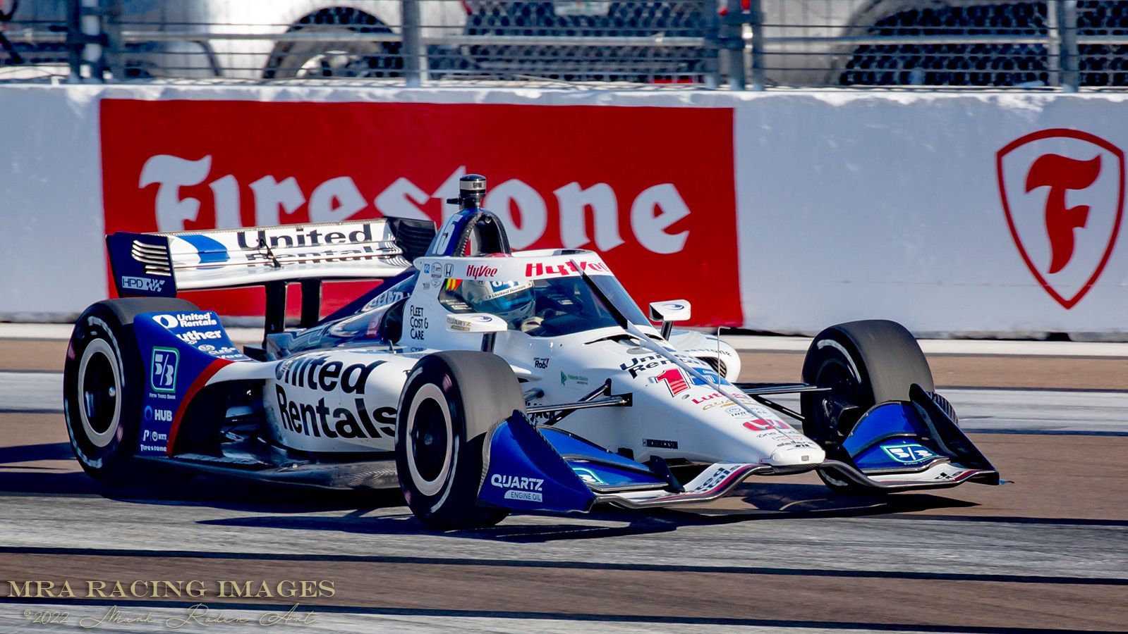 #15 Rahal Letterman Lanigan Racing Honda driven by Graham Rahal