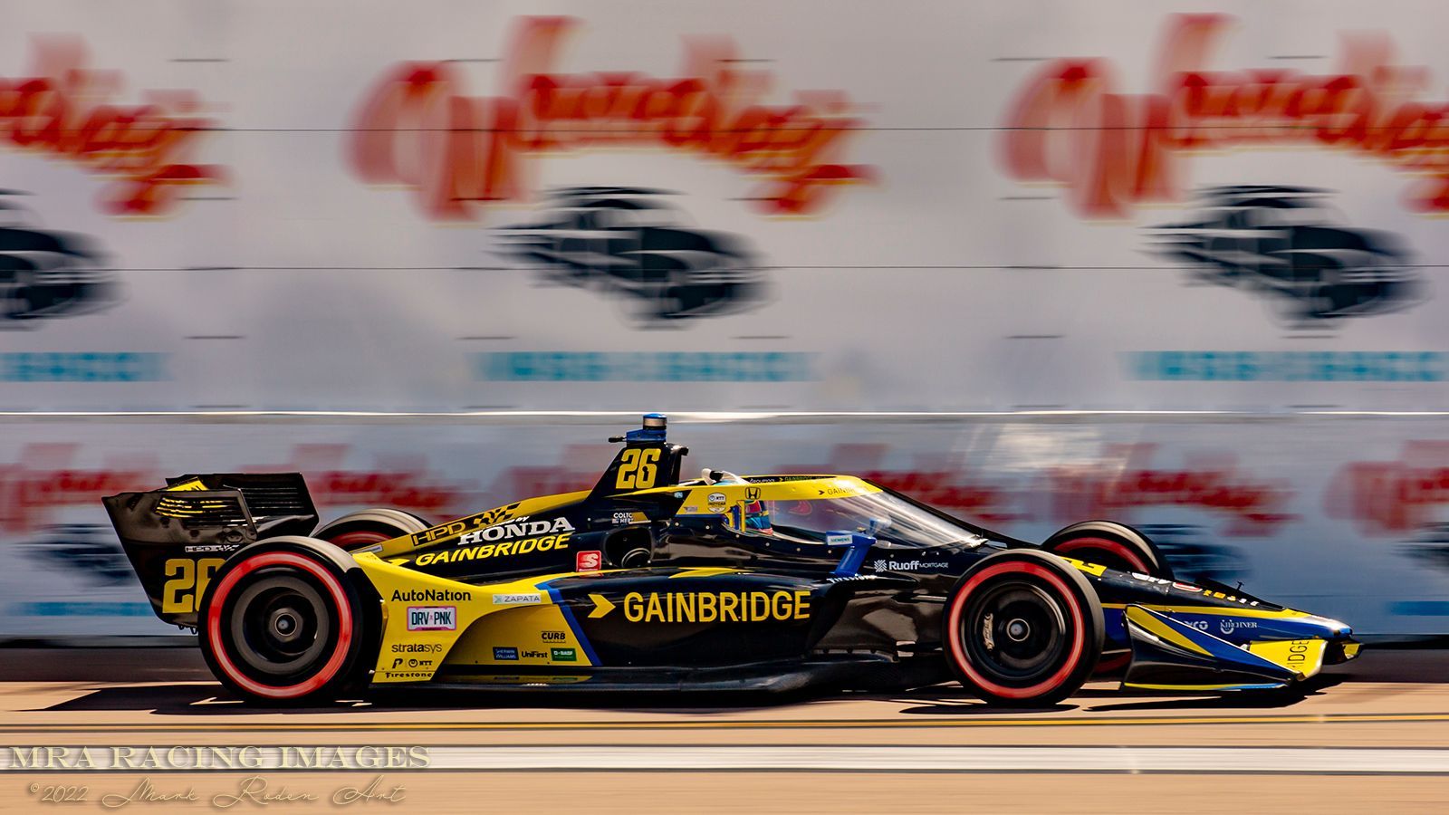 #26 Andretti Autosport w/Curb-Agajanian Honda driven by Colton Herta: