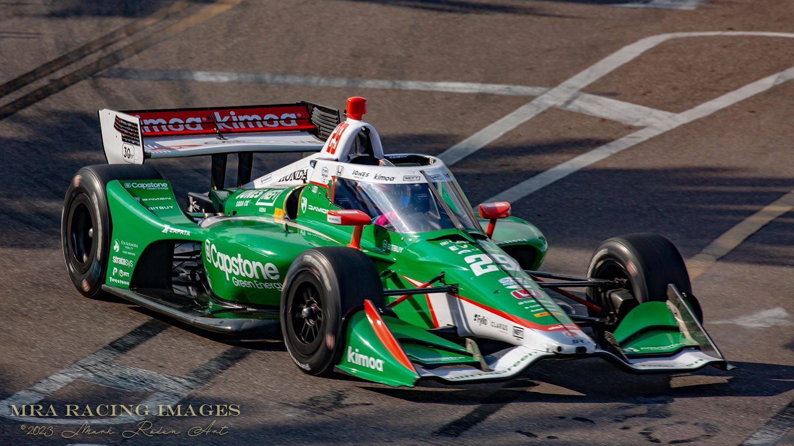 #29 Andretti Steinbrenner Autosport Honda driven by Devlin DeFrancesco