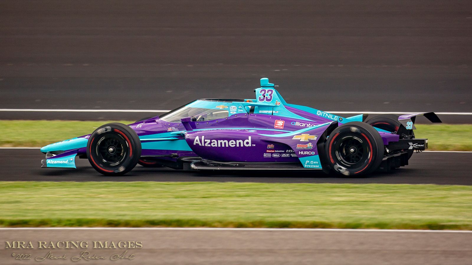 33 Ed Carpenter Racing Chevrolet driven by Ed Carpenter