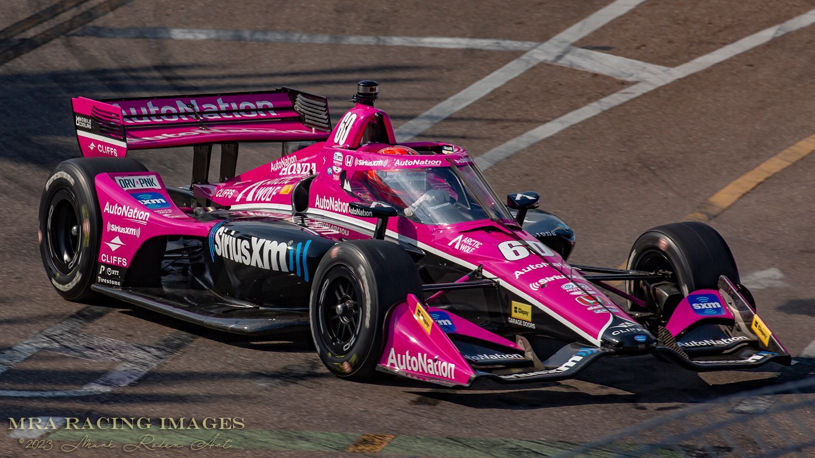 60 Meyer Shank Racing Honda driven by Simon Pagenaud