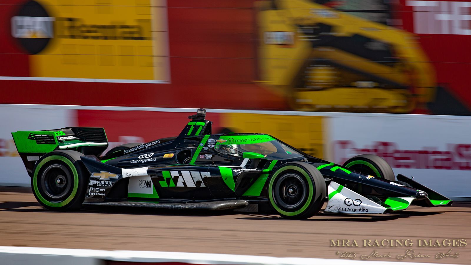 #77 Juncos Hollinger Racing Chevrolet driven by Callum Ilott