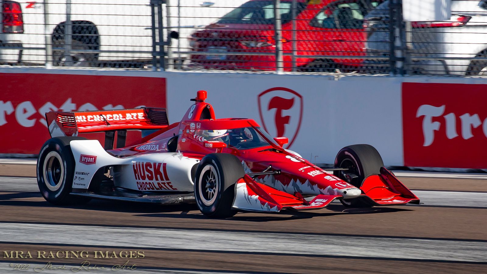#8 Chip Ganassi Racing Honda driven by Marcus Ericsson: