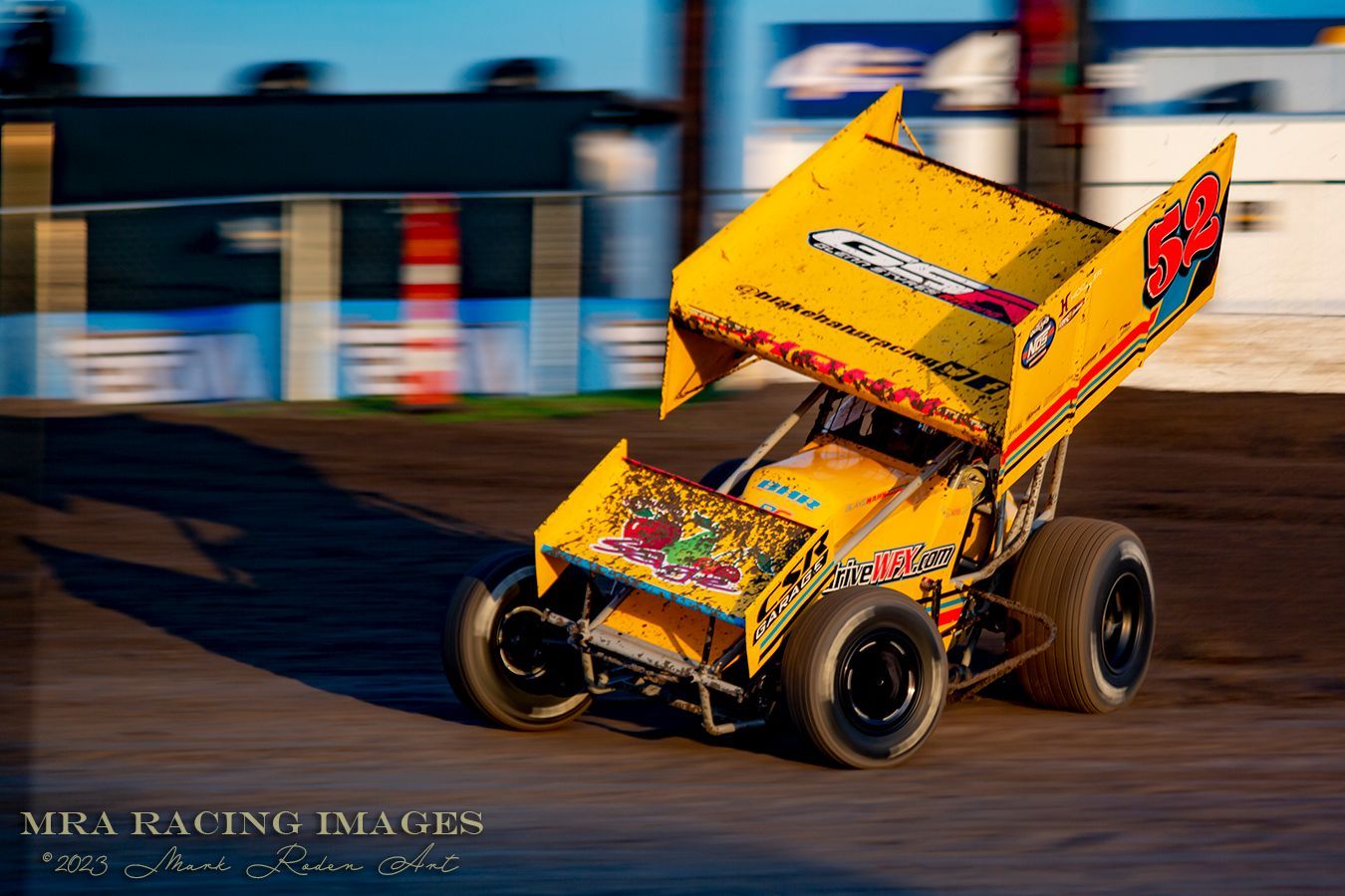 The World of Outlaws 410 Sprint Car Nationals at Devil’s Bowl Speedway in Dallas Texas
