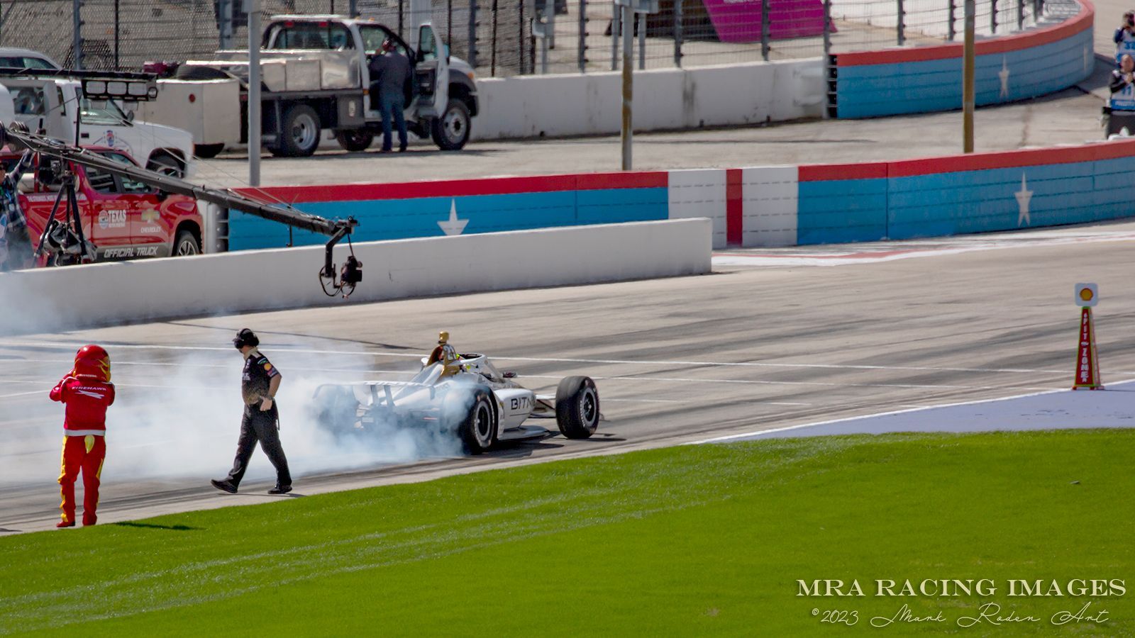 Photographing the Texas Indy PPG 375 Texas Motor Speedway Fort Worth Texas USA