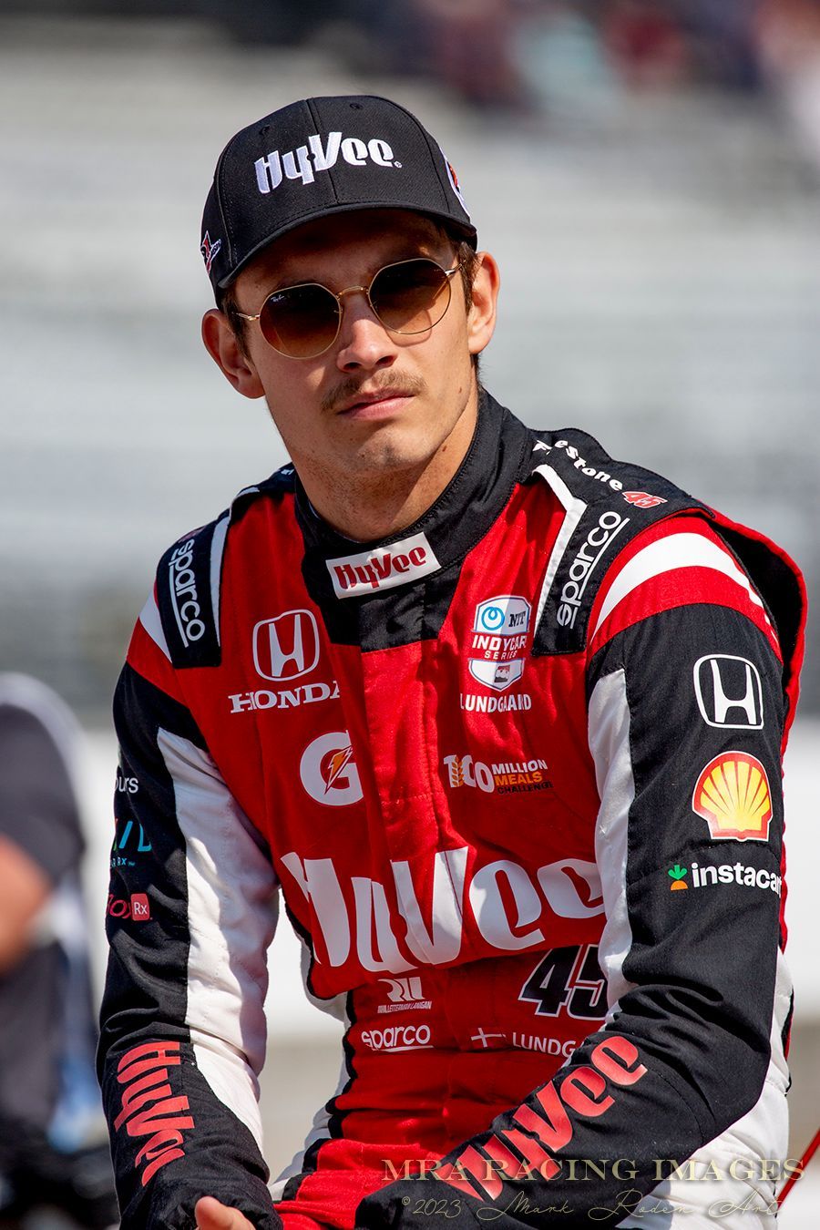 Christian Lundgaard 2023 Indianapolis 500 Qualifying and Race Day.