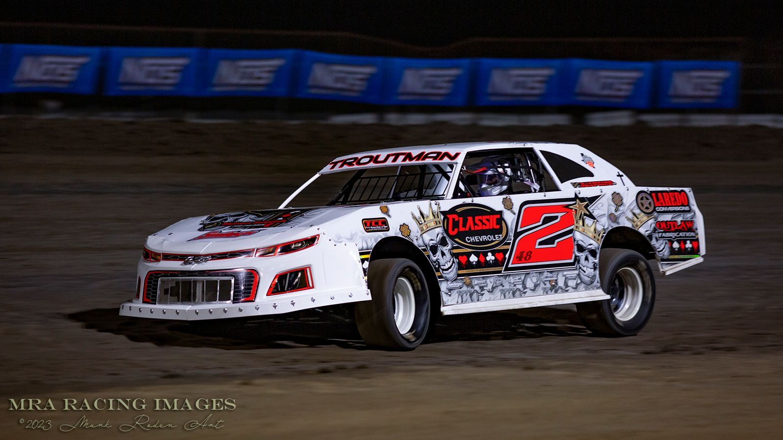 Jason Troutman, Winner of the Friday Night Factory Stocks A Feature Race