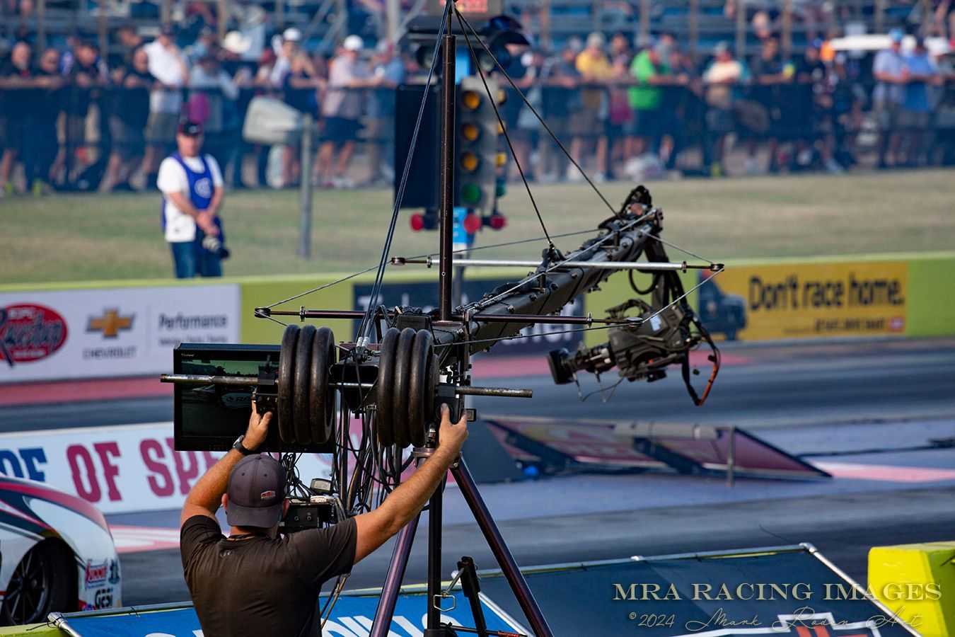 Texas Motorplex view from the grandstand