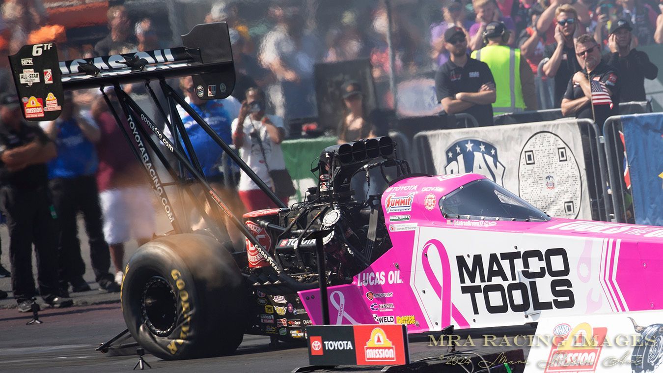 Dragster photography tyre wrinkle