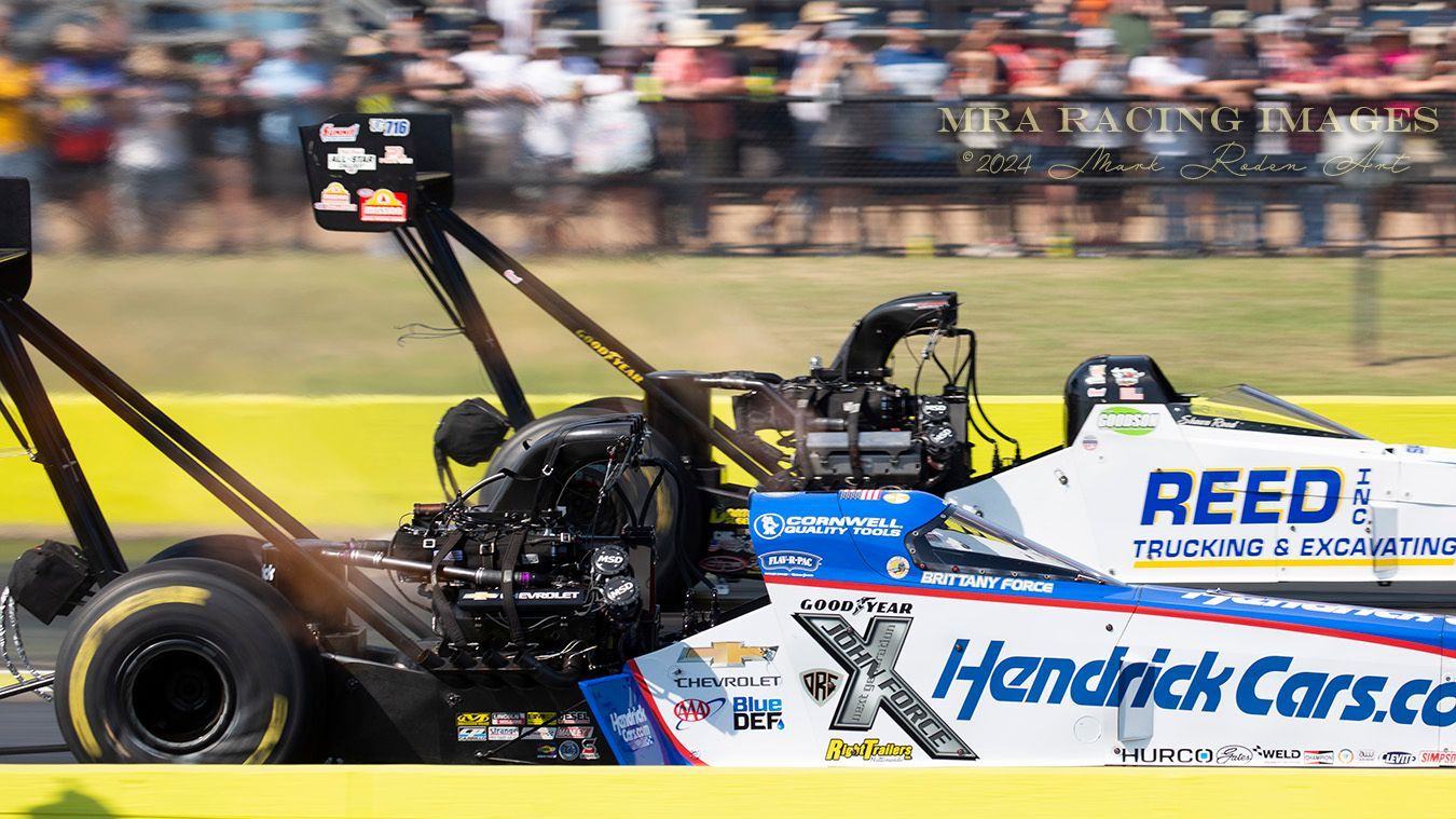 Texas Motorplex dragsters