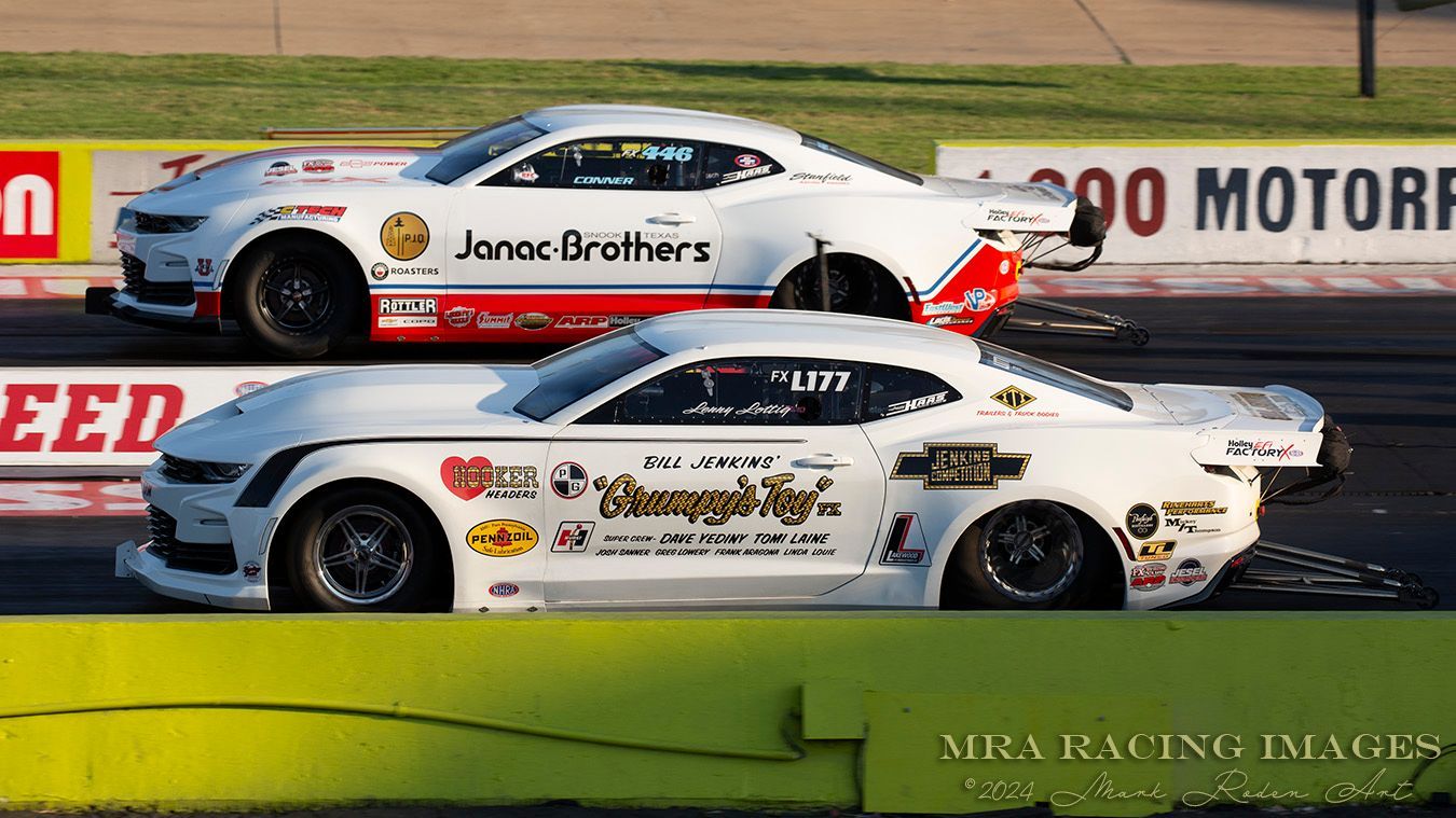 Drag racing sportsman class Reher-Morrison Pro Stock and Bill Jenkins’ “Grumpy’s Toy”