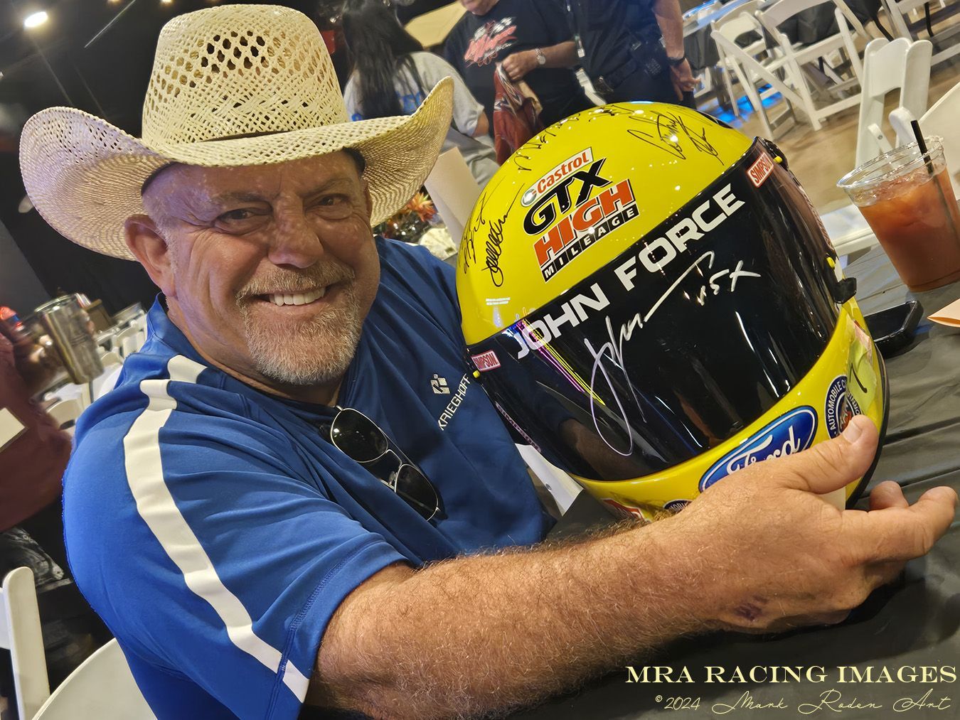 Drag Racing Association of Women auction at the Texas Motorplex