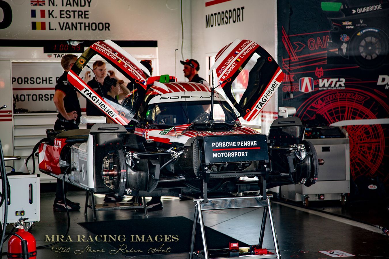 Pits and Paddock 24 Hours of Daytona