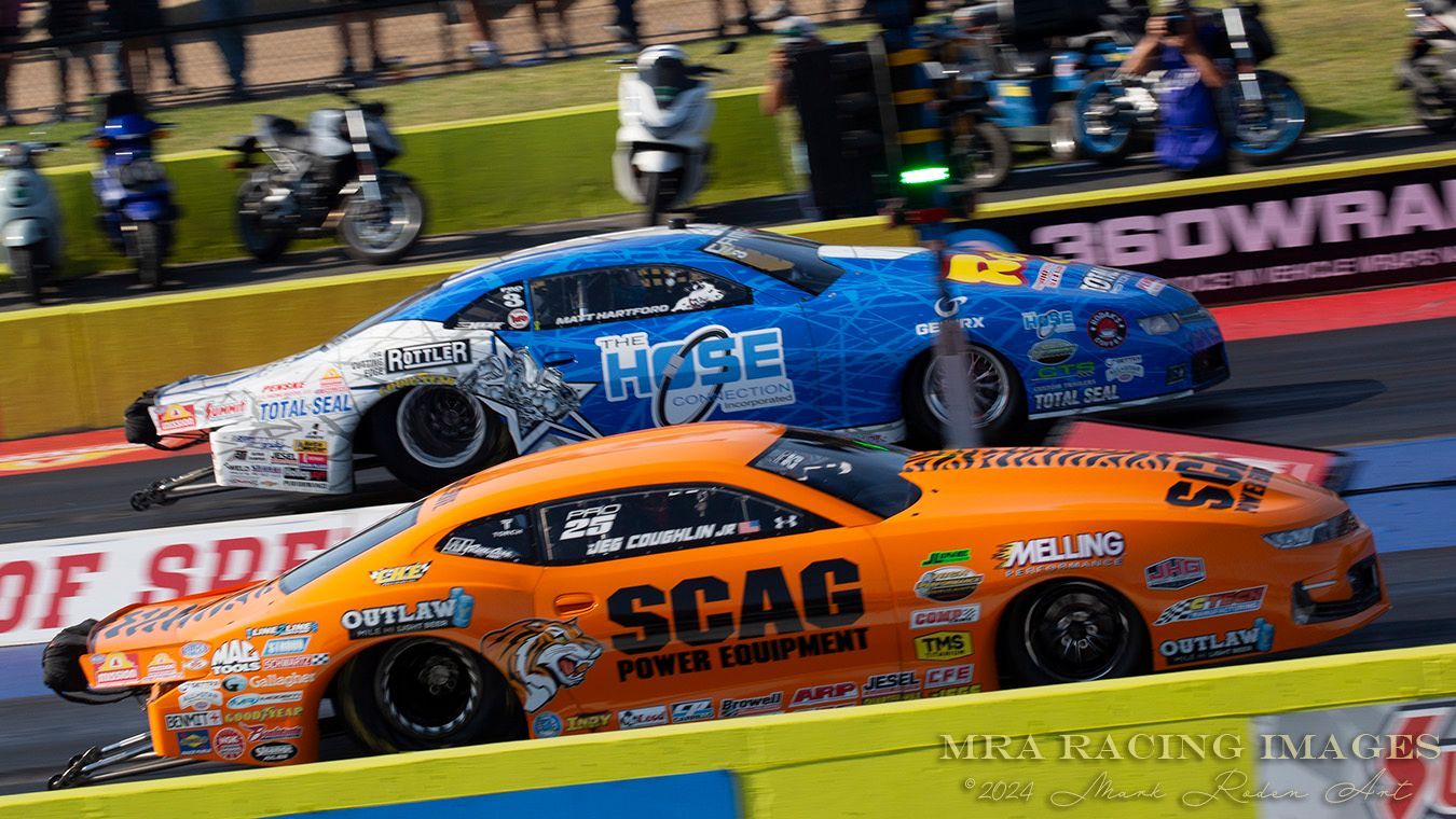 Pro Stock drag racing at Motorplex