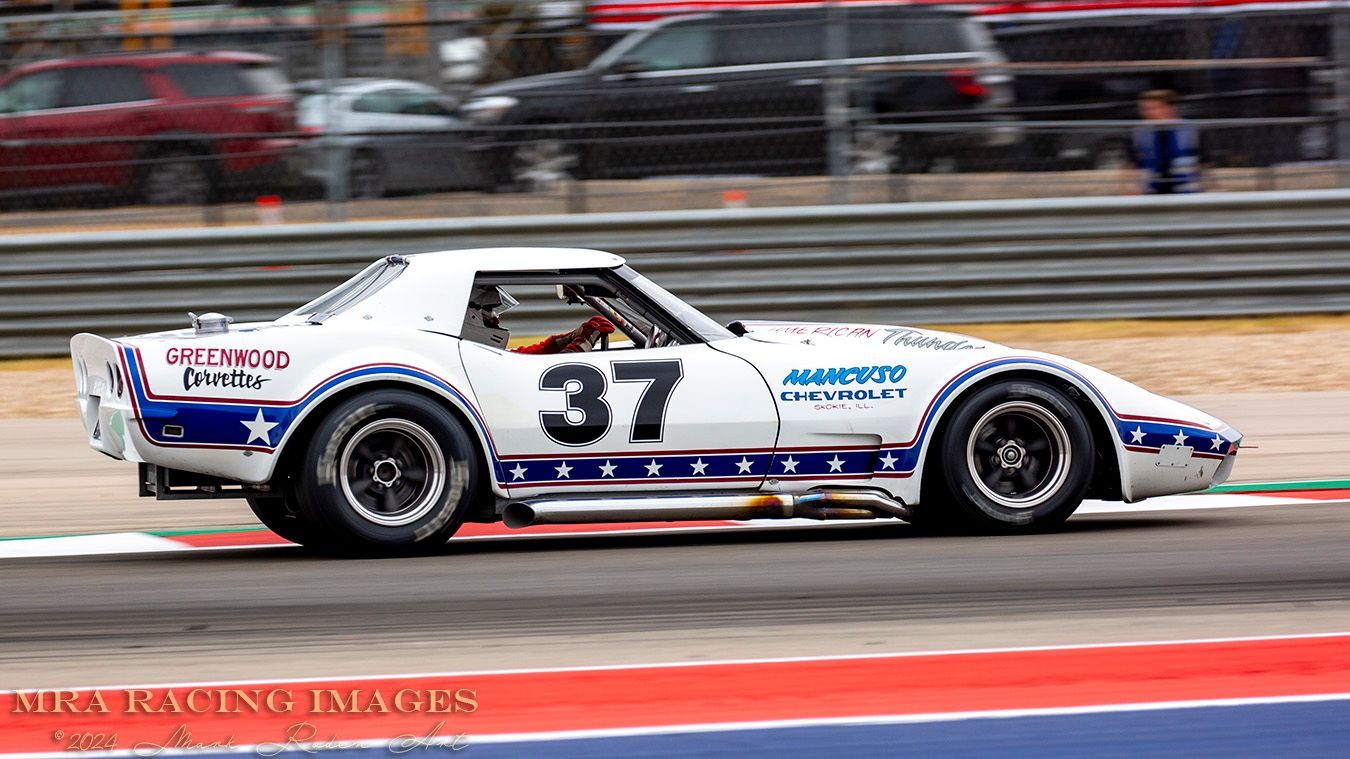 American muscle cars at the COTA SpeedTour