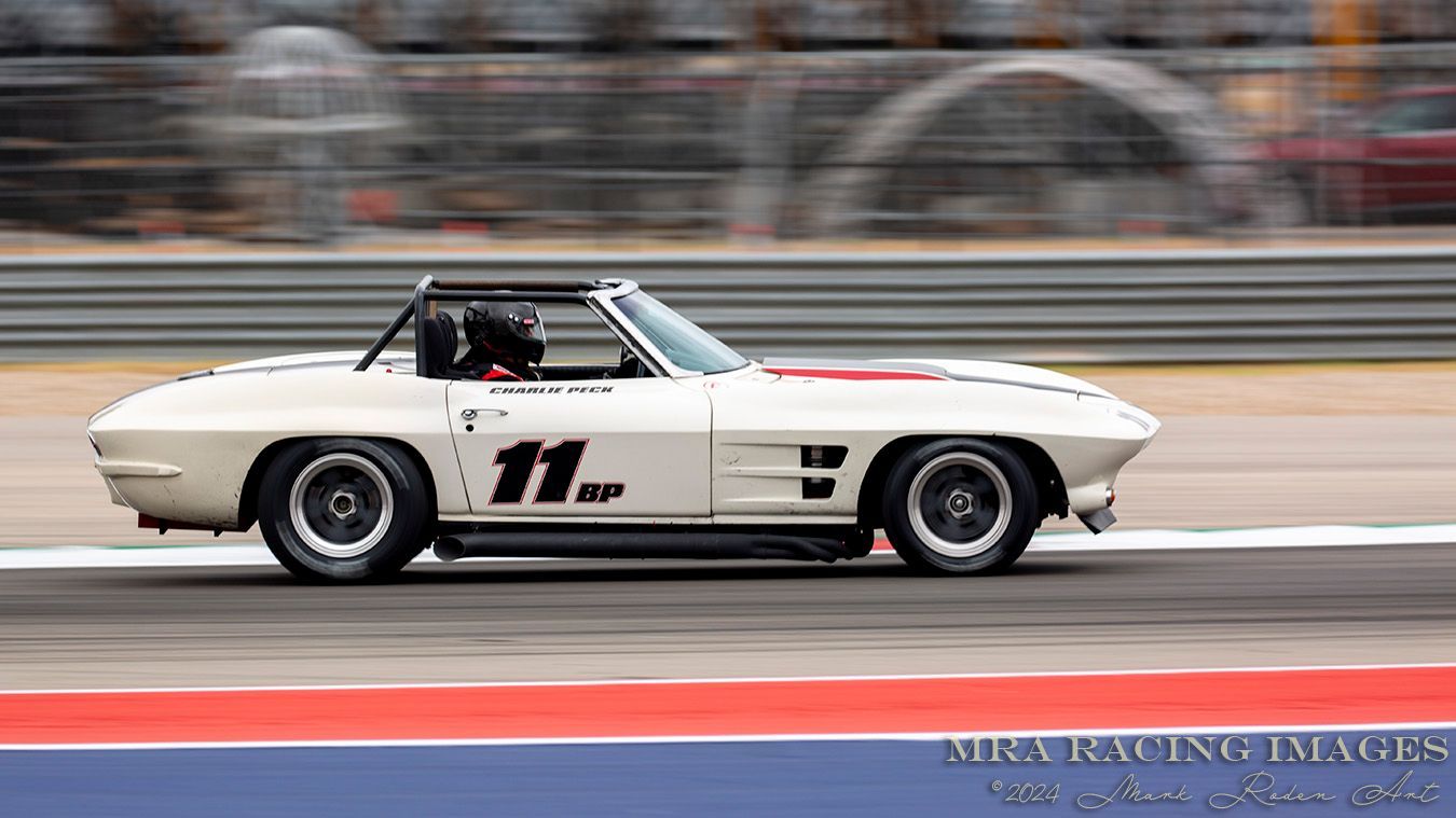 American muscle cars at the COTA SpeedTour