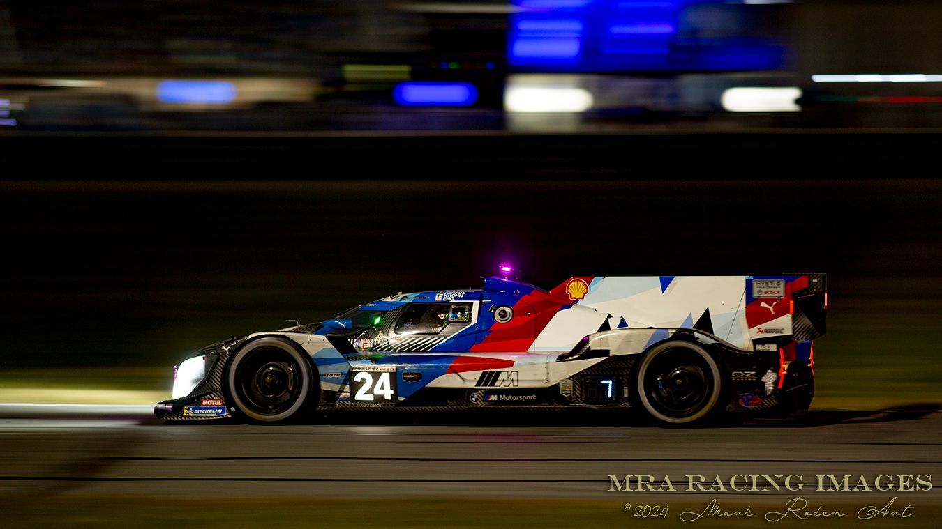 Night pictures at the 24 Hours of Daytona