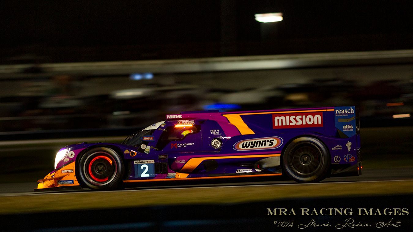 Night pictures at the 24 Hours of Daytona