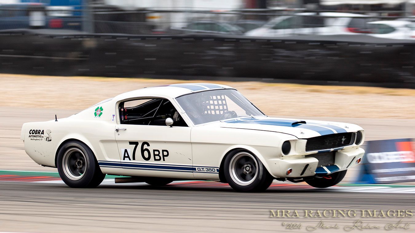 American muscle cars at the COTA SpeedTour