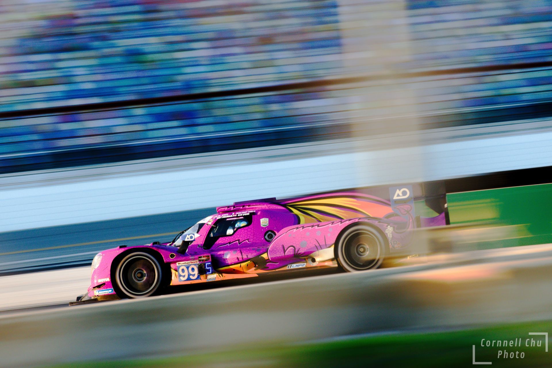 Night pictures at the 24 Hours of Daytona