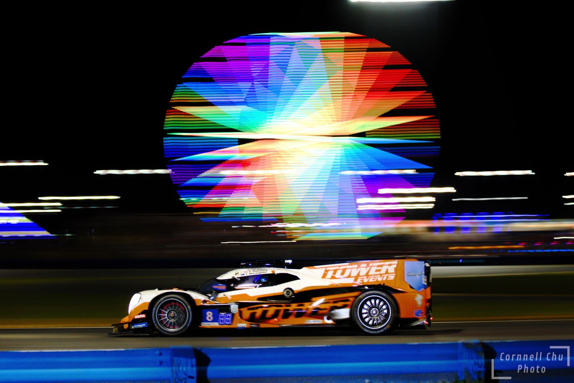 Night pictures at the 24 Hours of Daytona