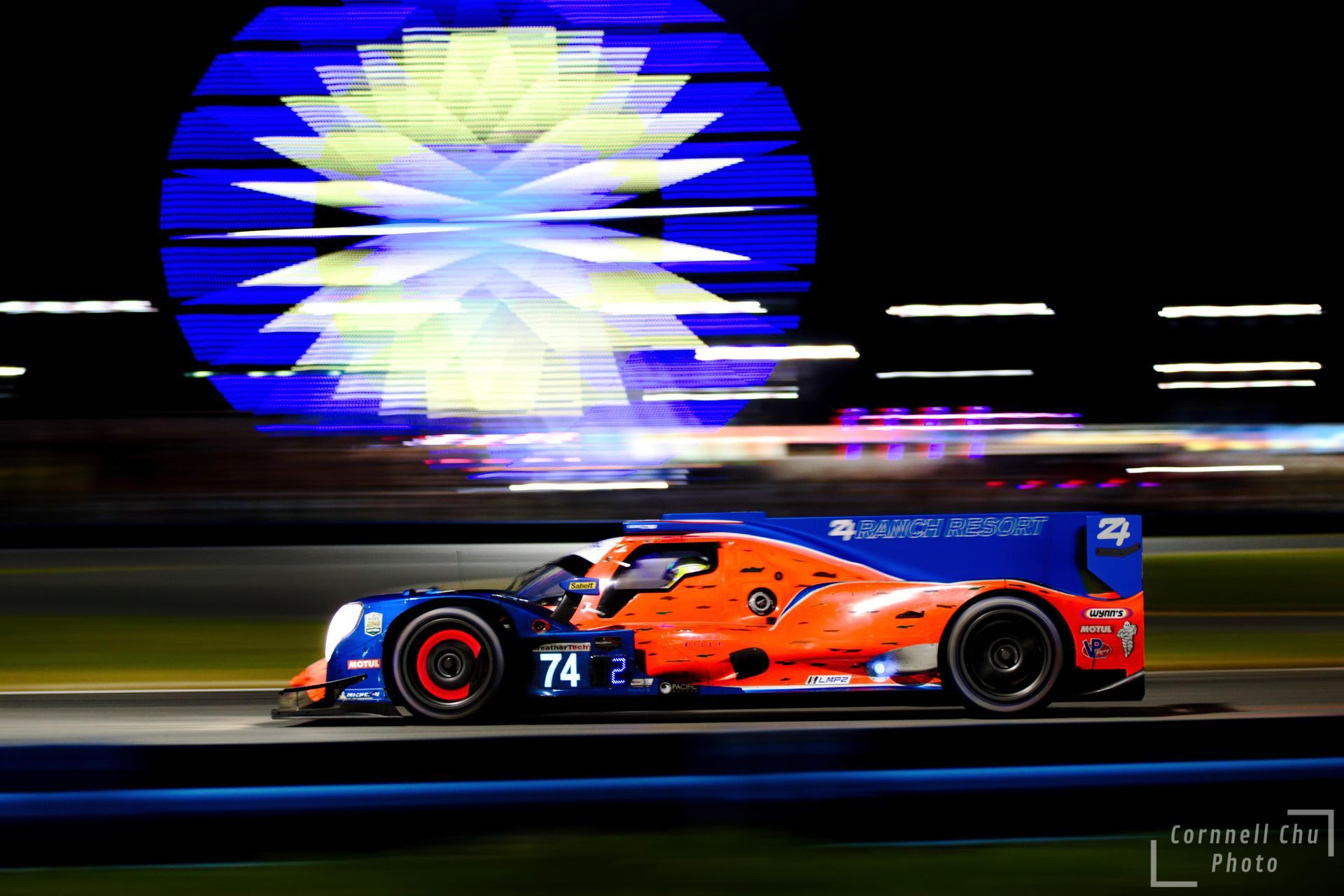 Night pictures at the 24 Hours of Daytona
