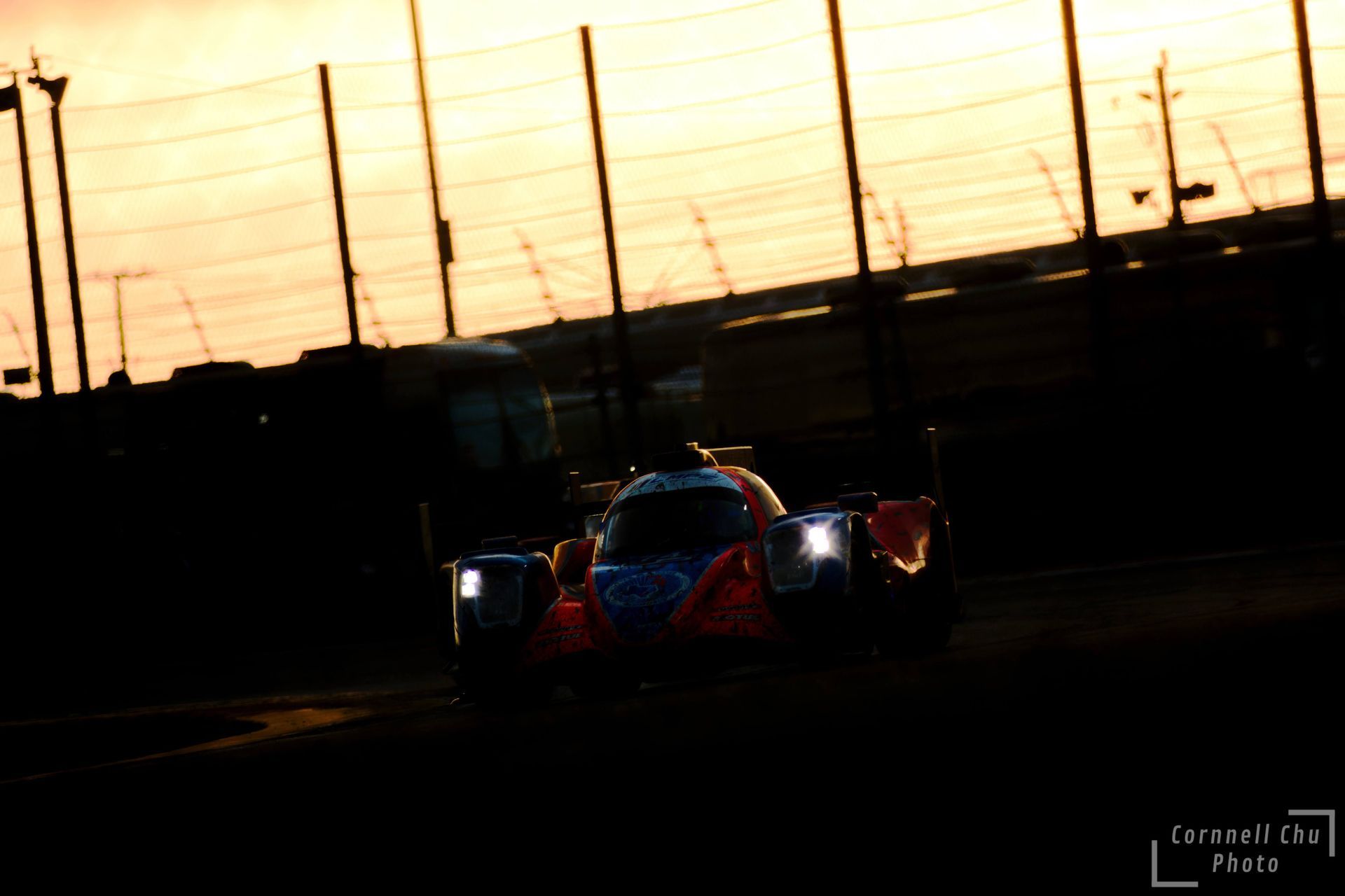 24 Hours of Daytona 2024 sun set