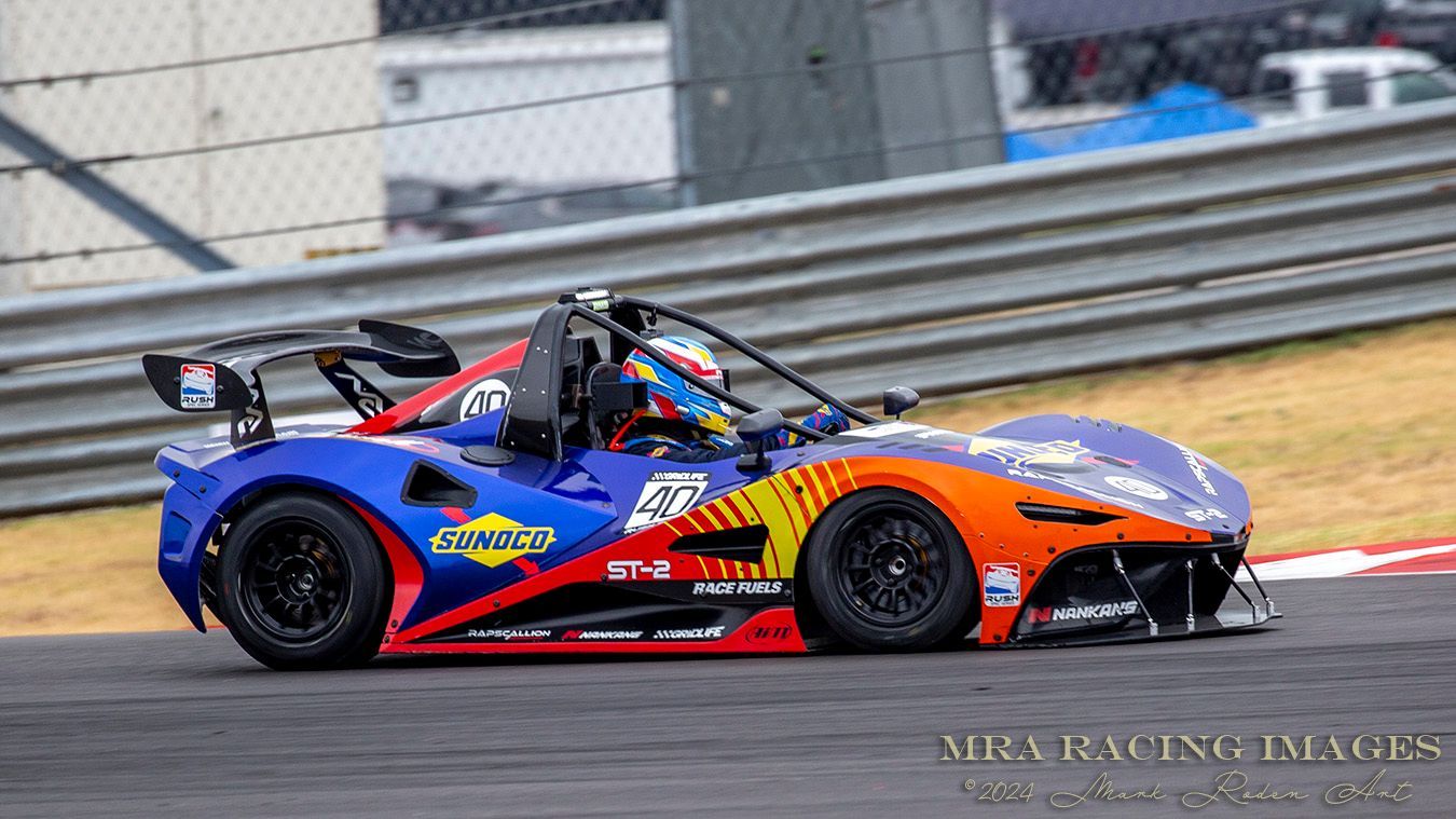 Rush SR cars racing at COTA