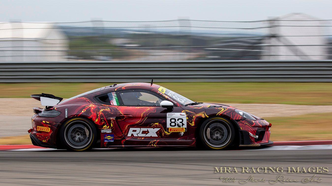 IGT entries racing at the COTA