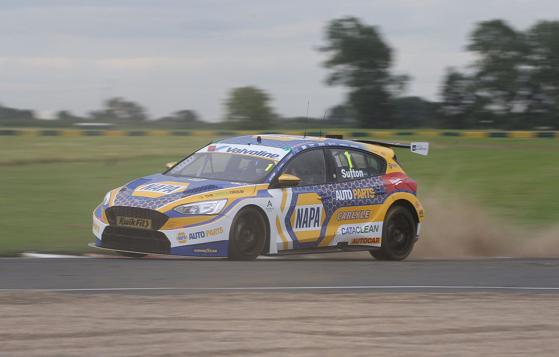 Ash Sutton British Touring Car Championship Rounds 16, 17 & 18 at Croft Circuit 2024