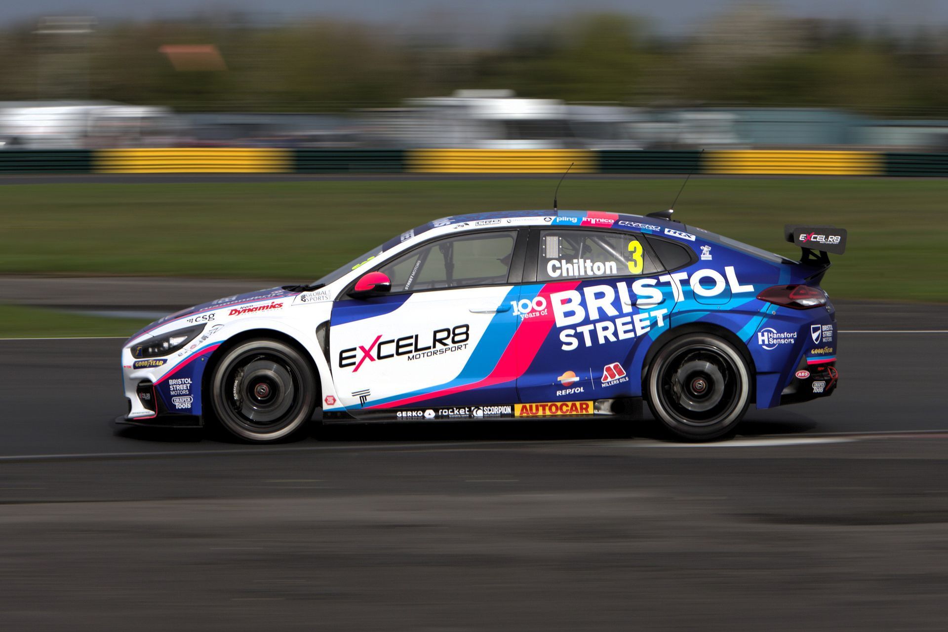 Click the image for more. BTCC test day at croft