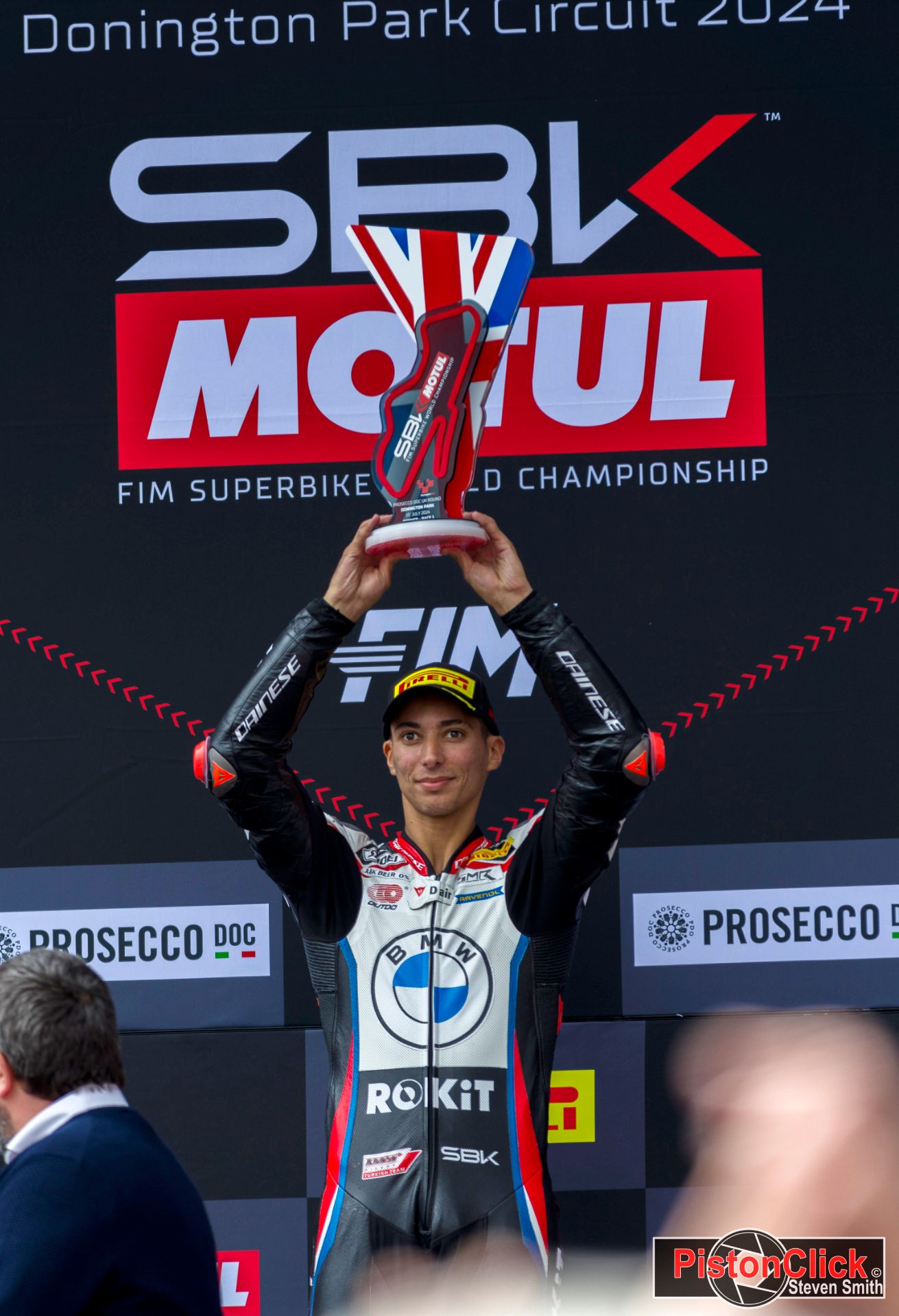 Toprak Razgatlioglu won all three WSBK races at Donington Park 2024