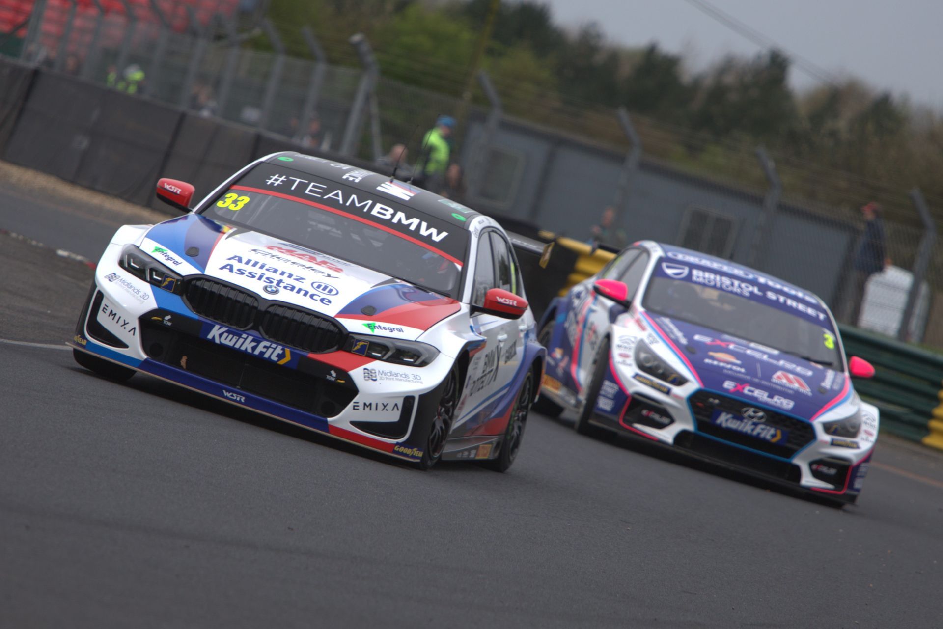British Touring Car Championship (BTCC) Test day at Croft 10 Apr 2024