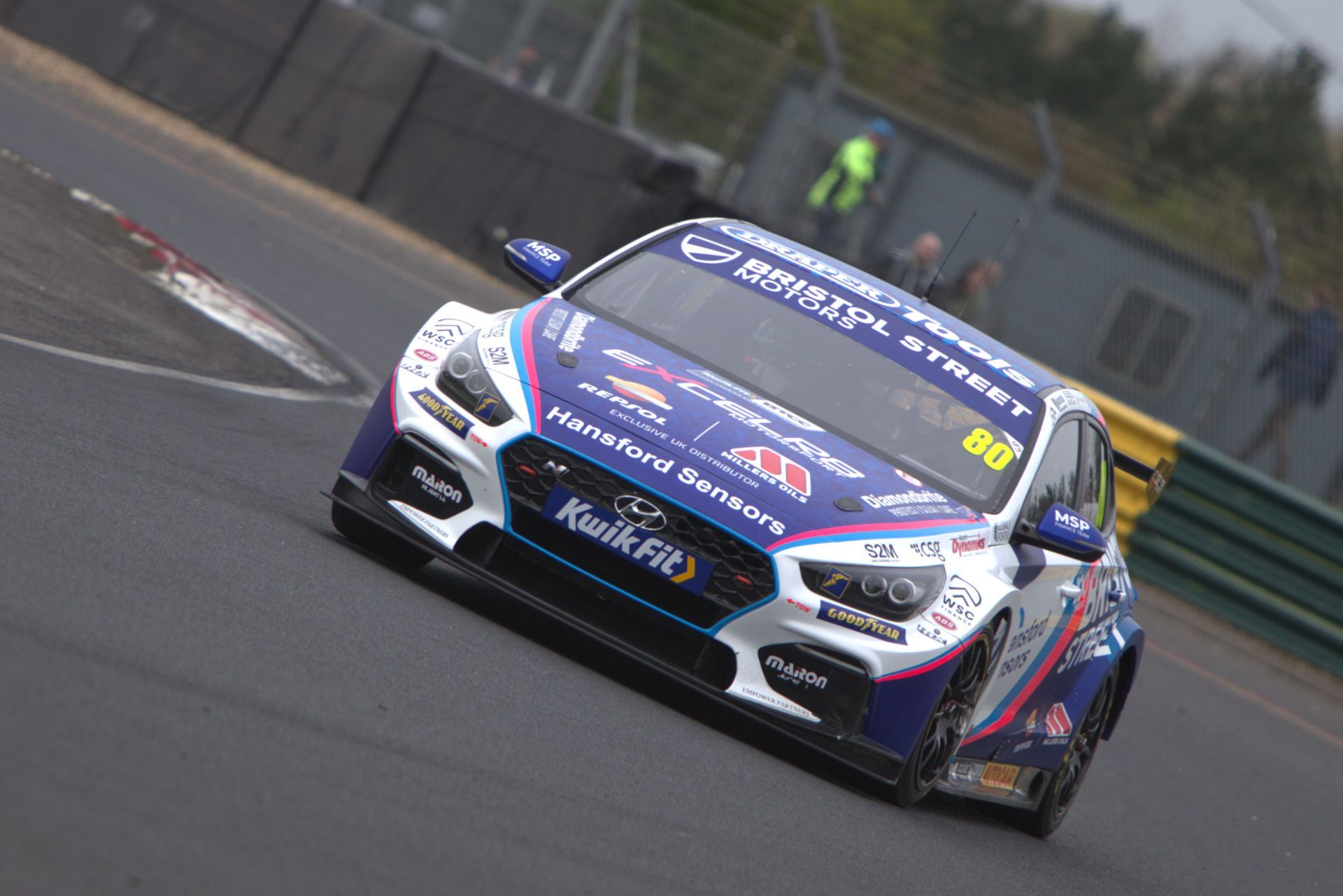 NAPPA British Touring Car Championship (BTCC) Test day at Croft 10 Apr 2024