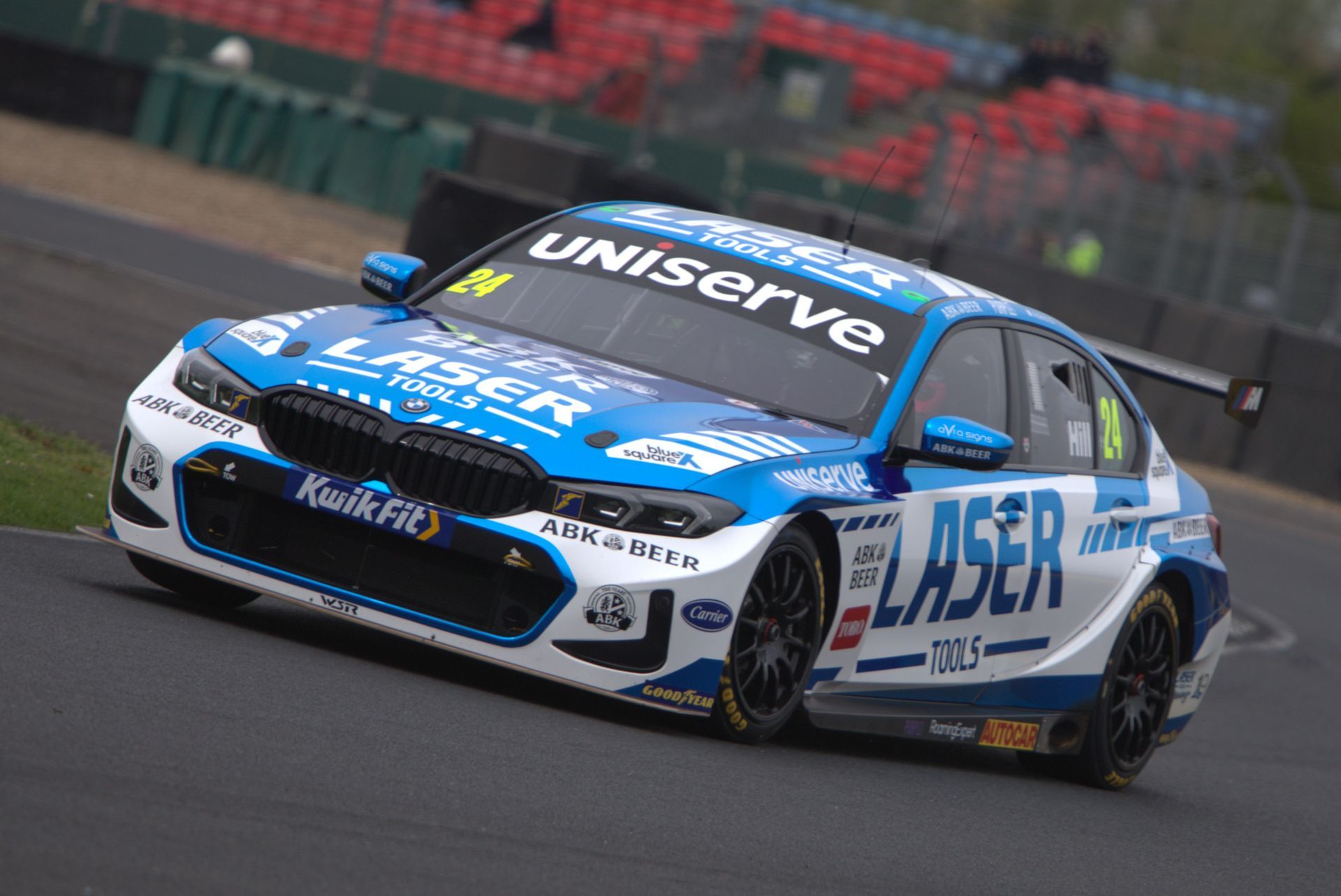 Jake Hill British Touring Car Championship (BTCC) Test day at Croft 10 Apr 2024