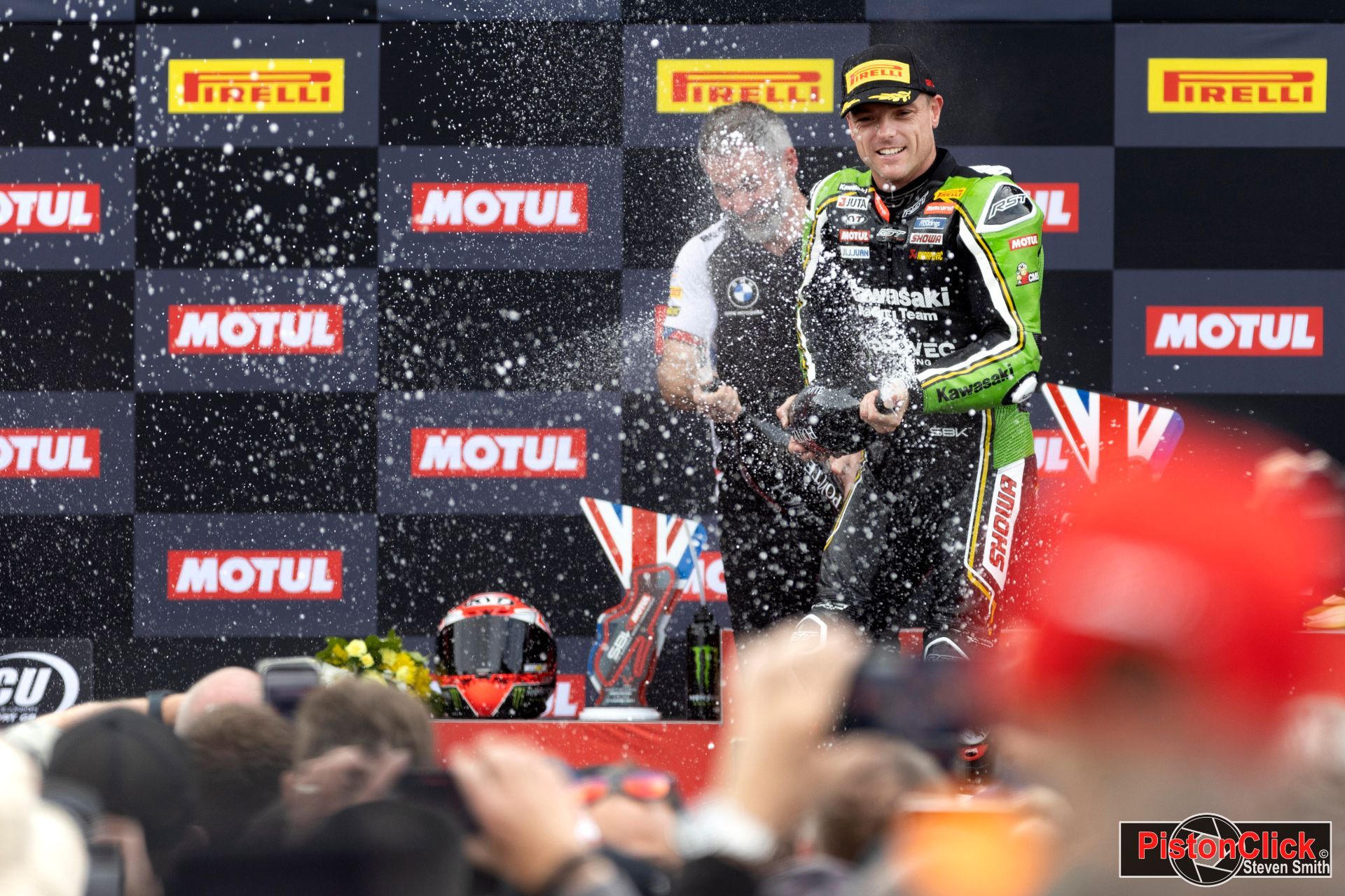 Alex Lowes at the WSBK Donington Park 2024