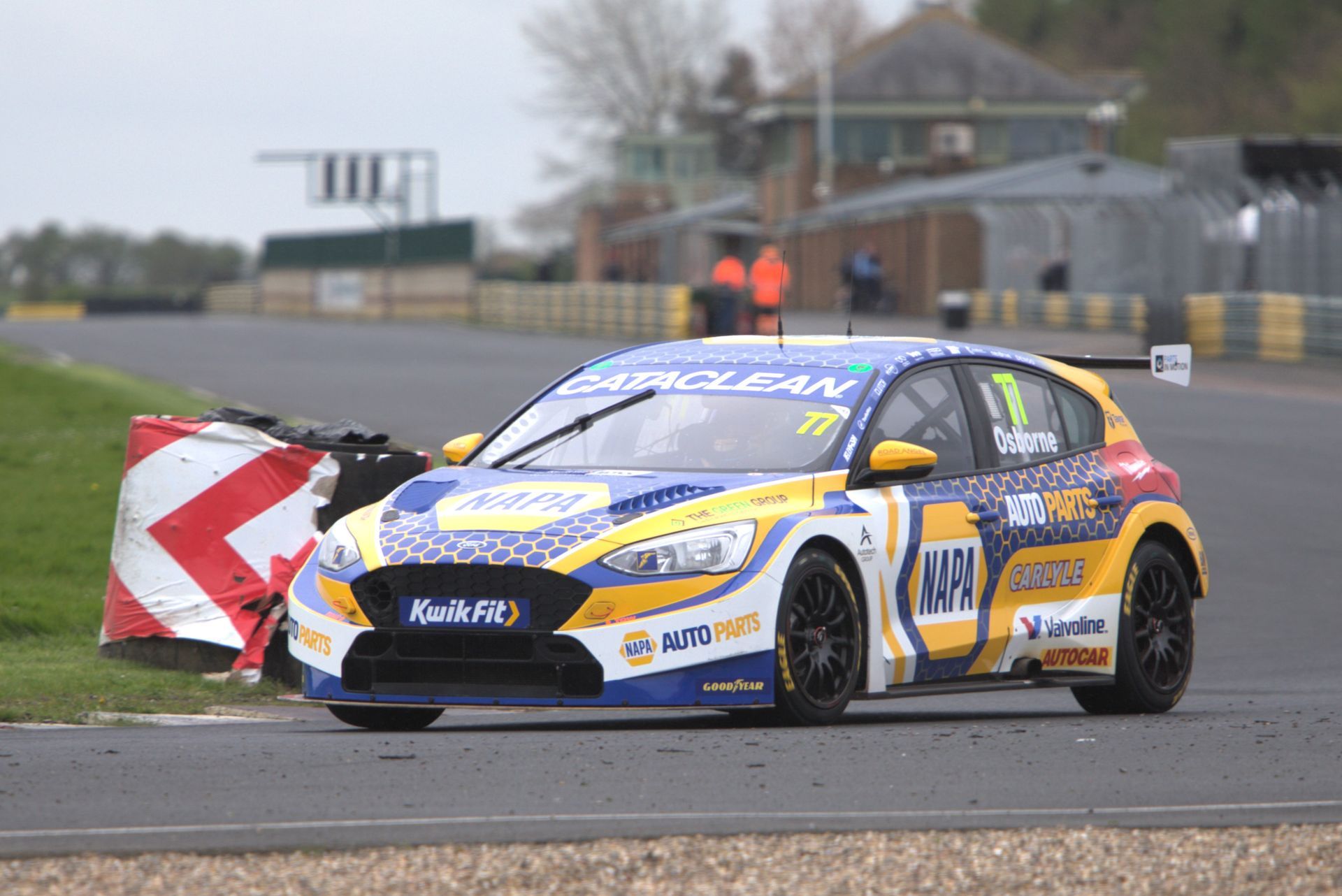 NAPPA British Touring Car Championship (BTCC) Test day at Croft 10 Apr 2024