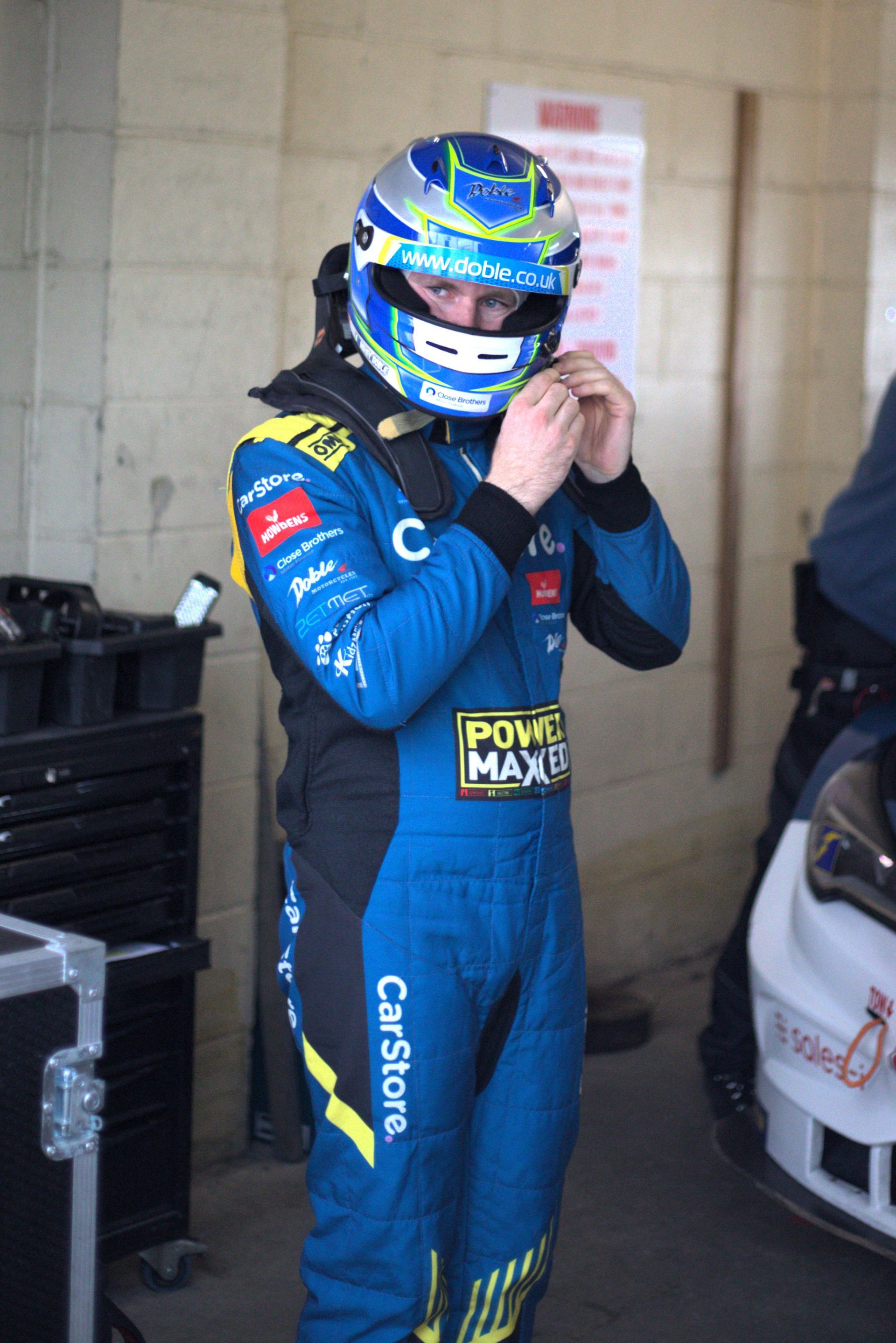 Mikey Noble NAPPA British Touring Car Championship (BTCC) Test day at Croft 10 Apr 2024