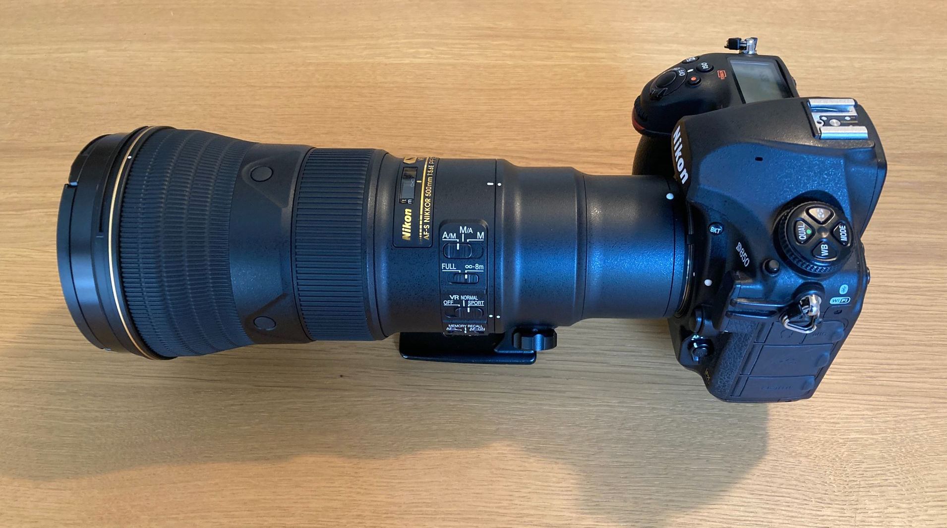Nikon Nikkor 500mm PF prime lens