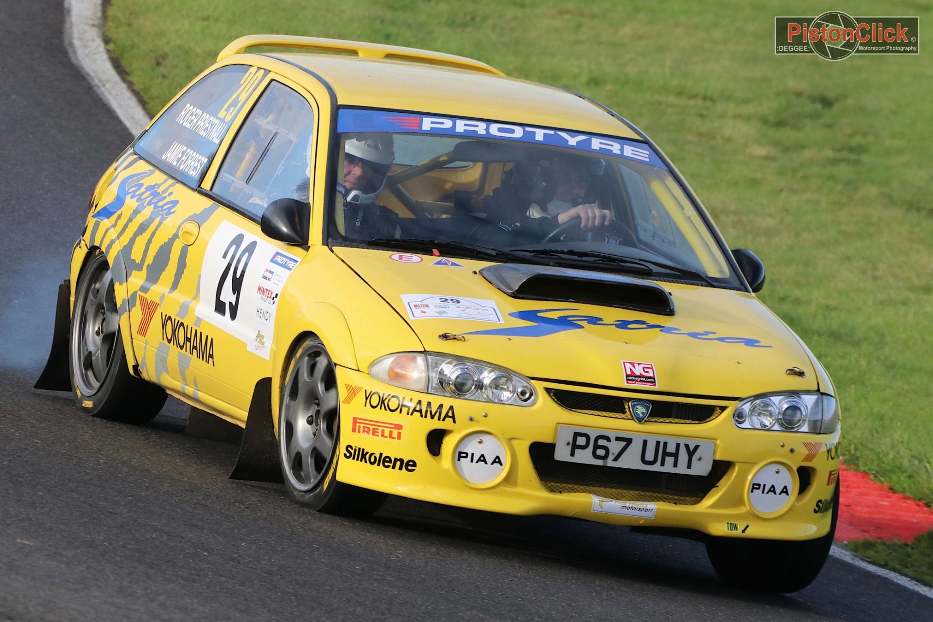 Rallying at Cadwell Rally Stages