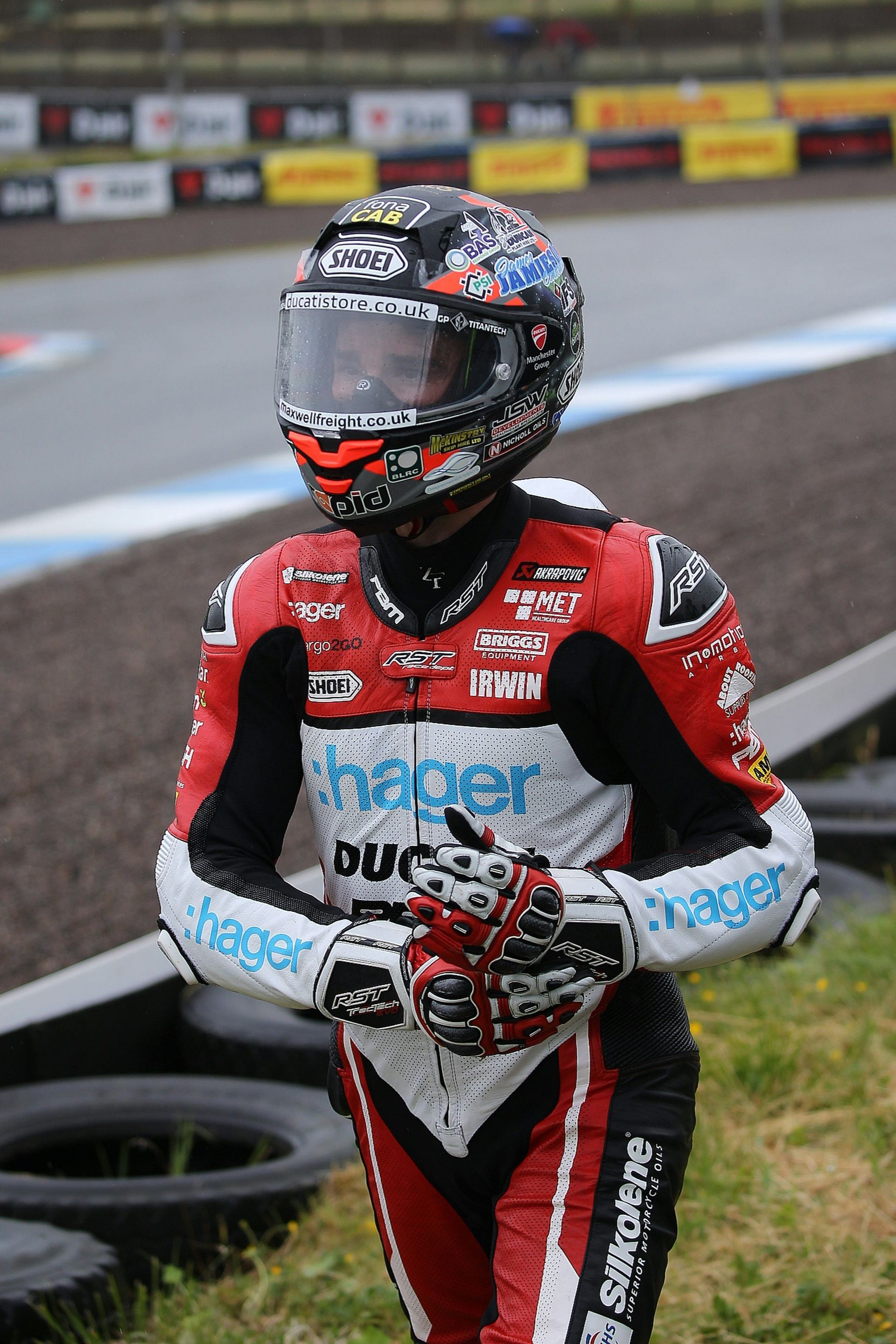 British Super Bikes at Knockhill Glenn Irwin