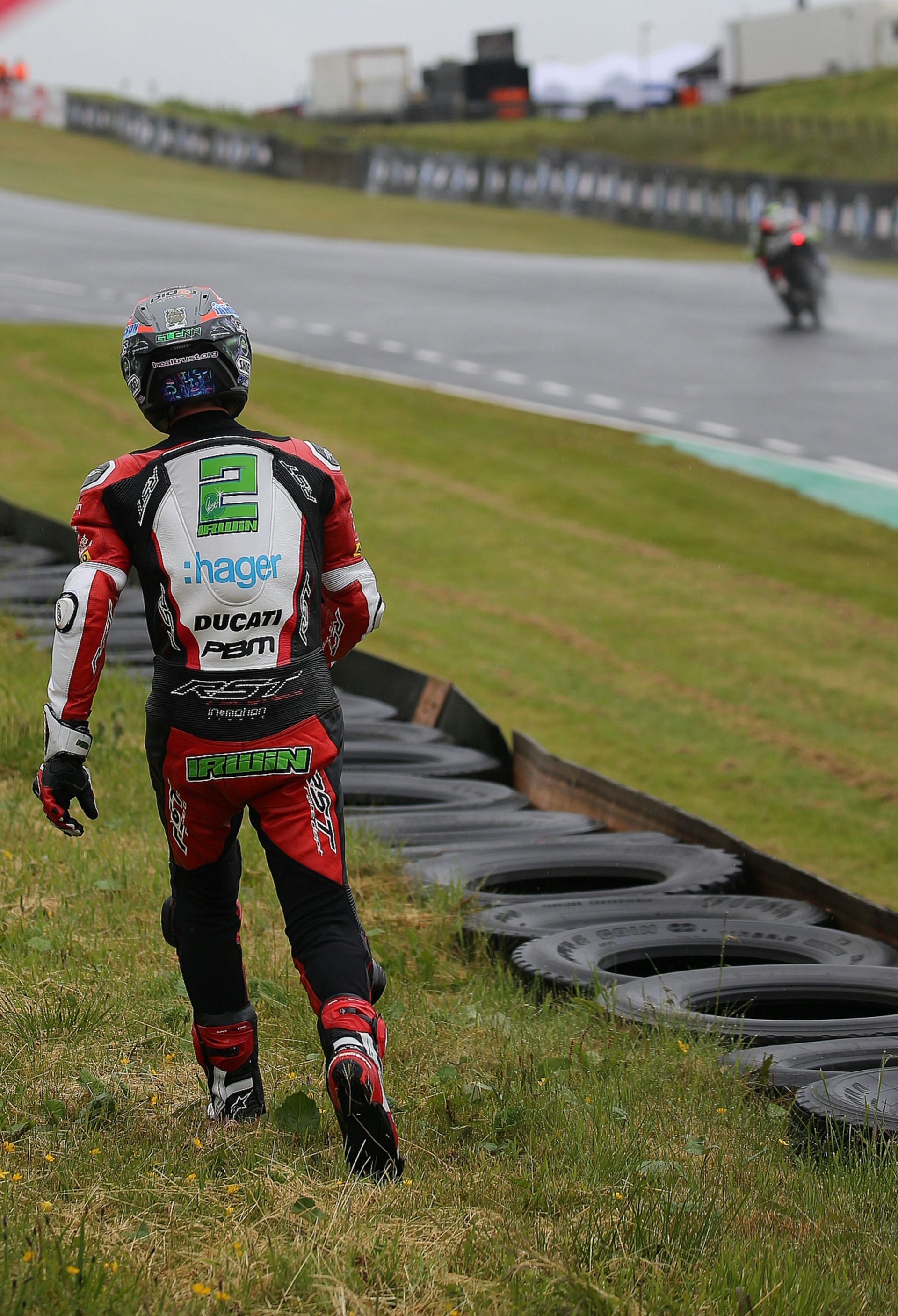 British Super Bikes at Knockhill Glenn Irwin