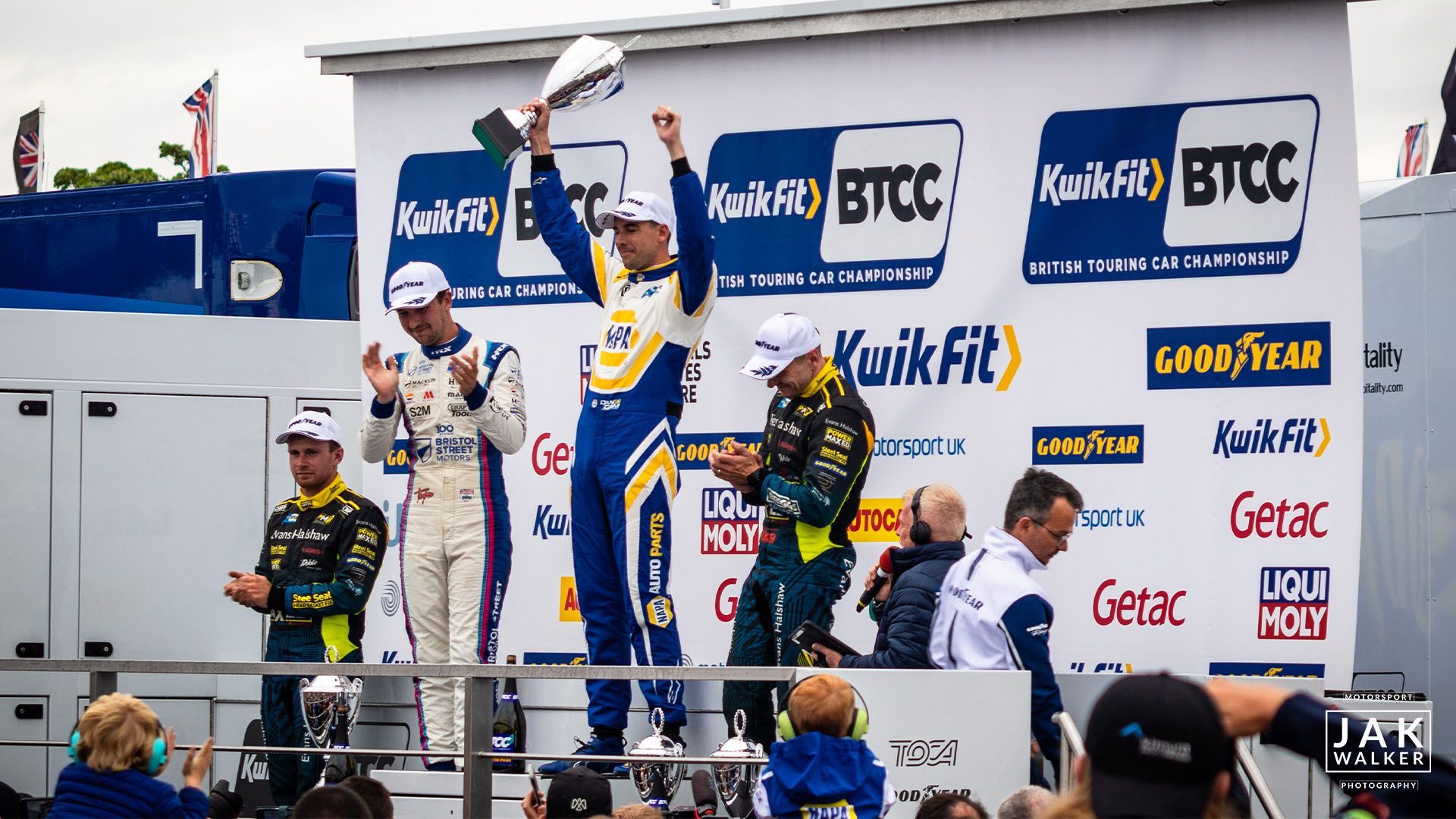 Dan Cammish win race three at the BTCC meeting Donington Park