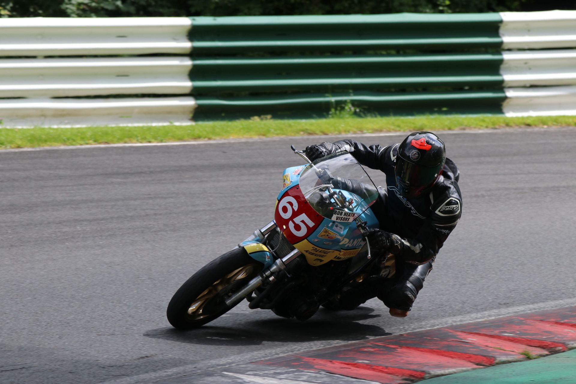 Classic Racing Motorcycles Club (CRMC) meeting at Cadwell Park