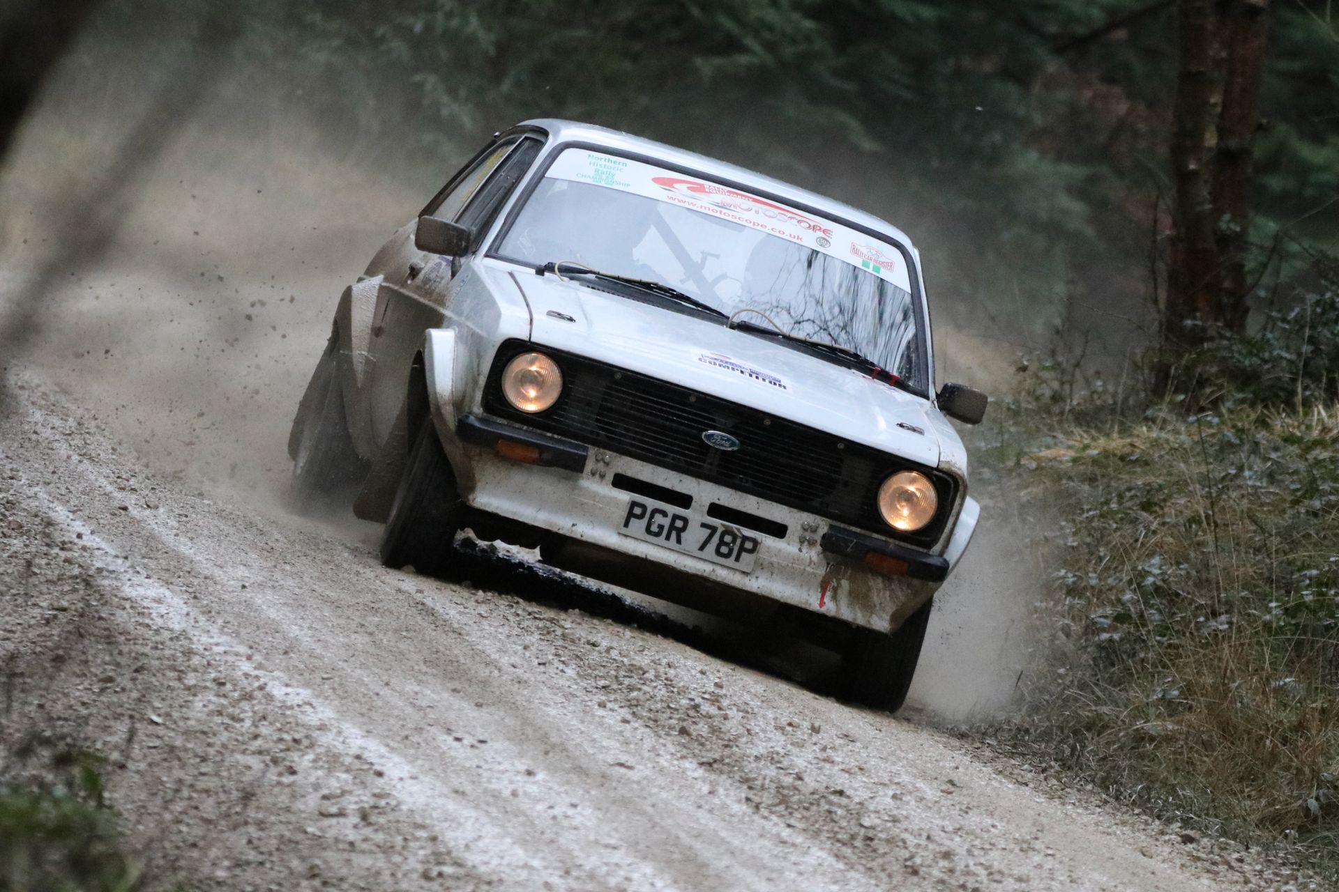 Ford Escort Riponian Stage Rally February 2024