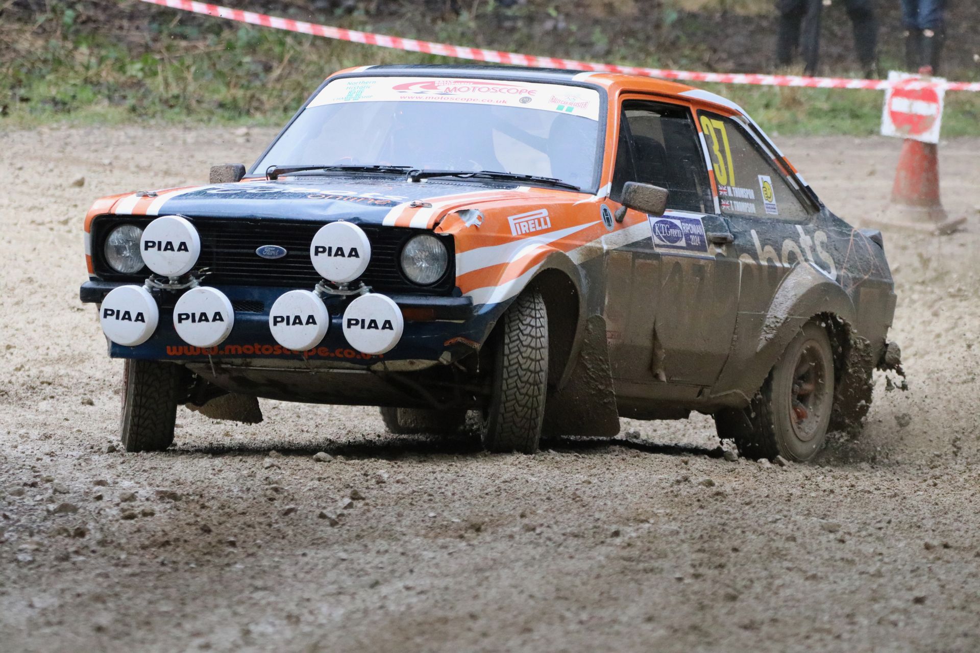 Ford Escort Riponian Stage Rally February 2024