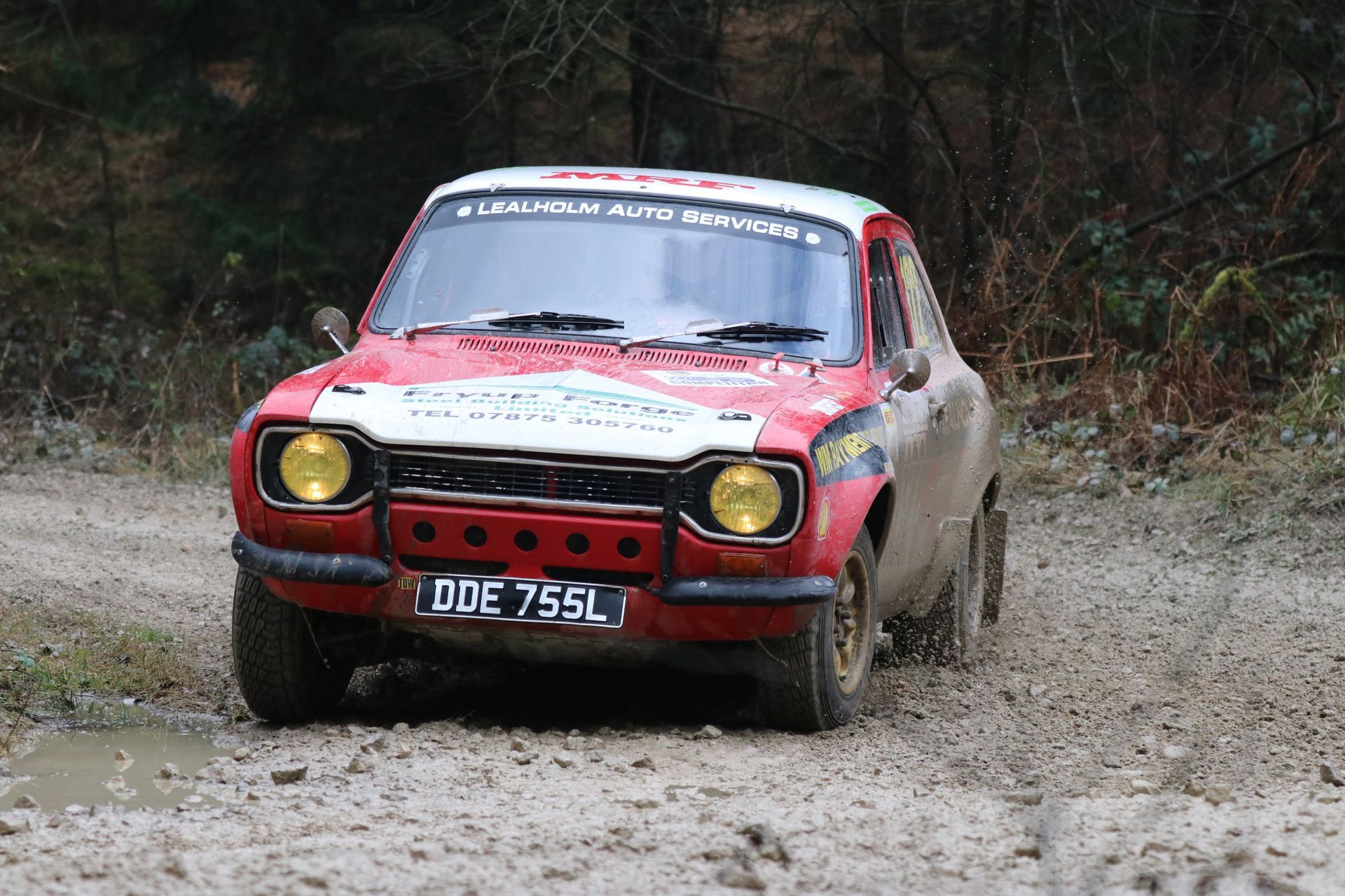 Ford Escort Riponian Stage Rally February 2024