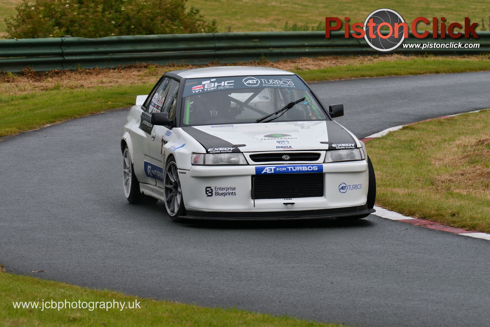 Damien Bradley driving a Subaru Legacy GL at Harewood hillclimb